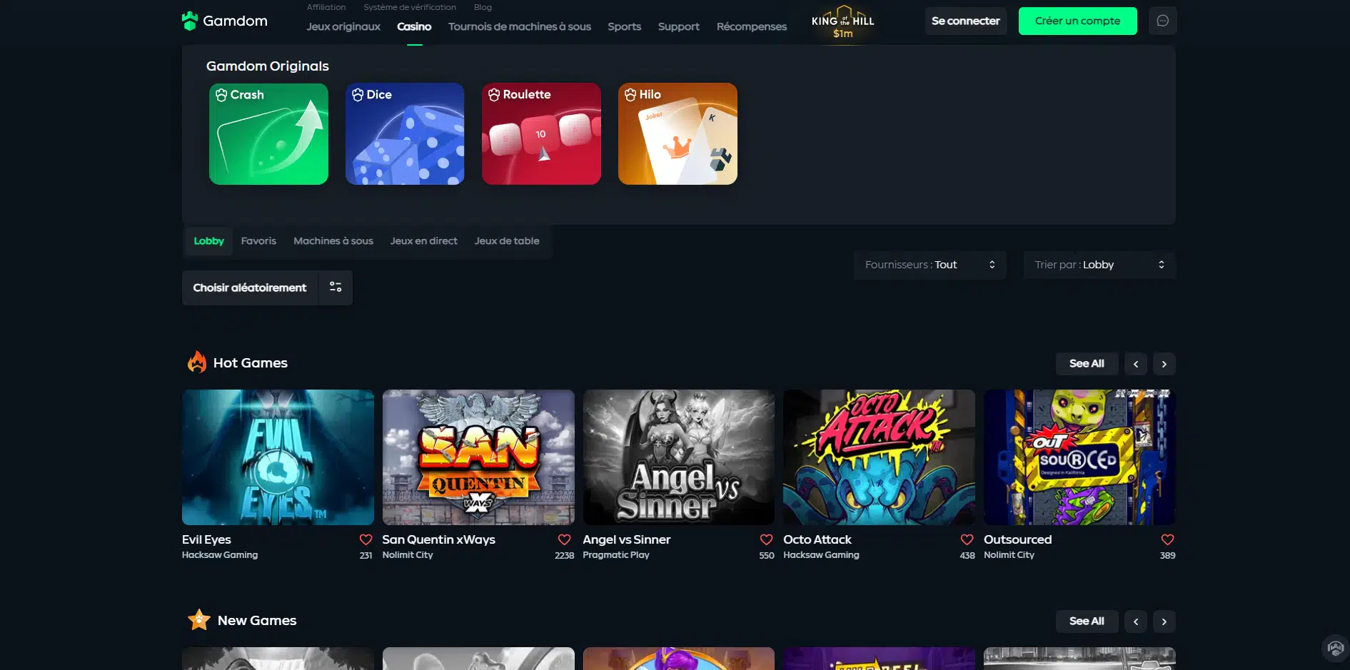Gamdom univers