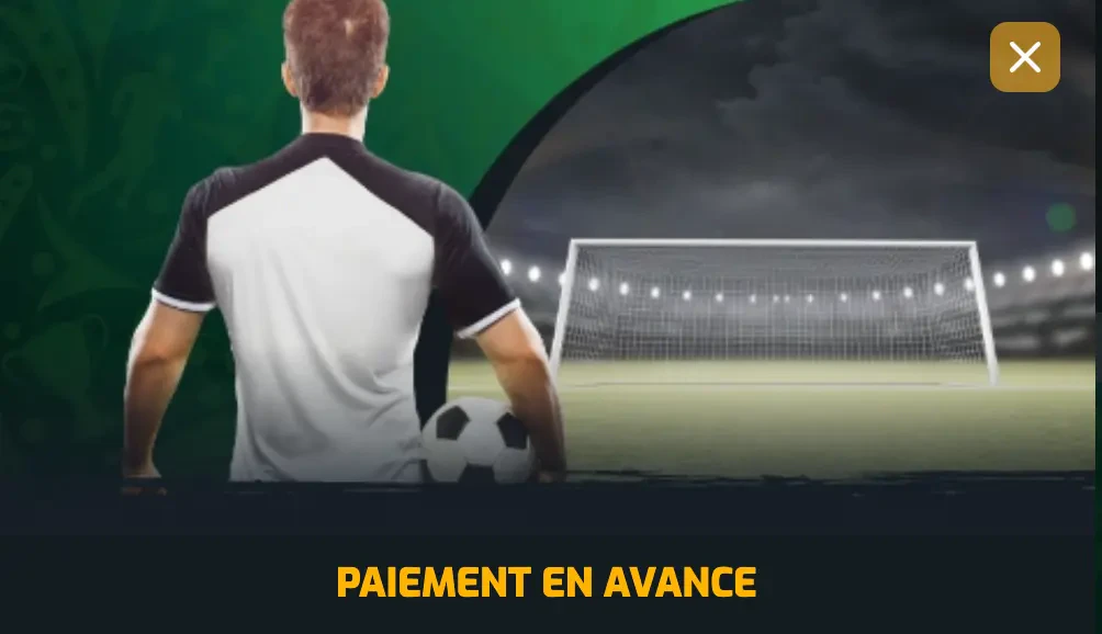evobet paiement en avance