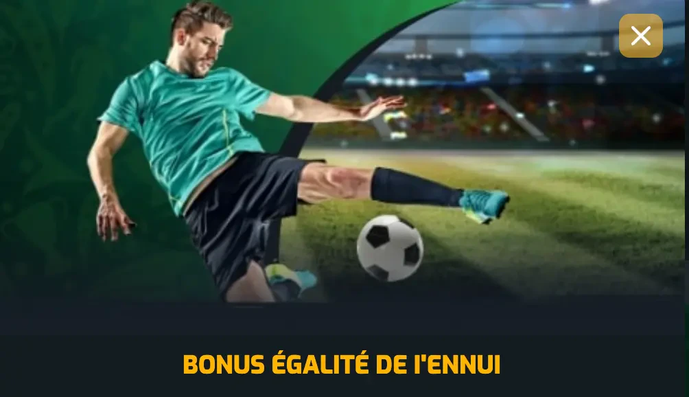 evobet égalité de l'ennui