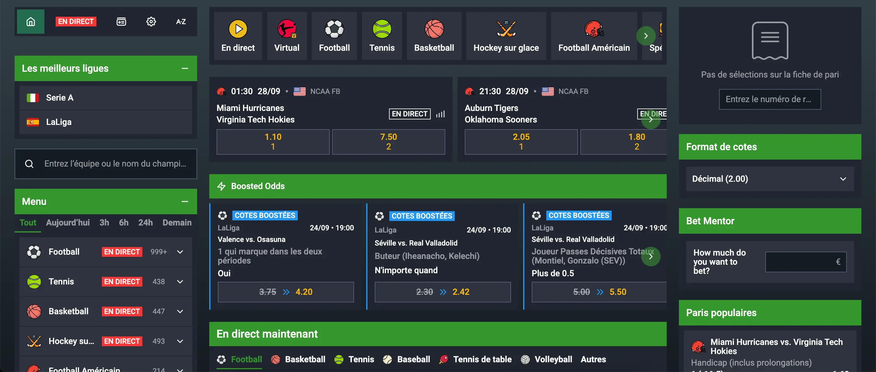 evobet paris sportifs