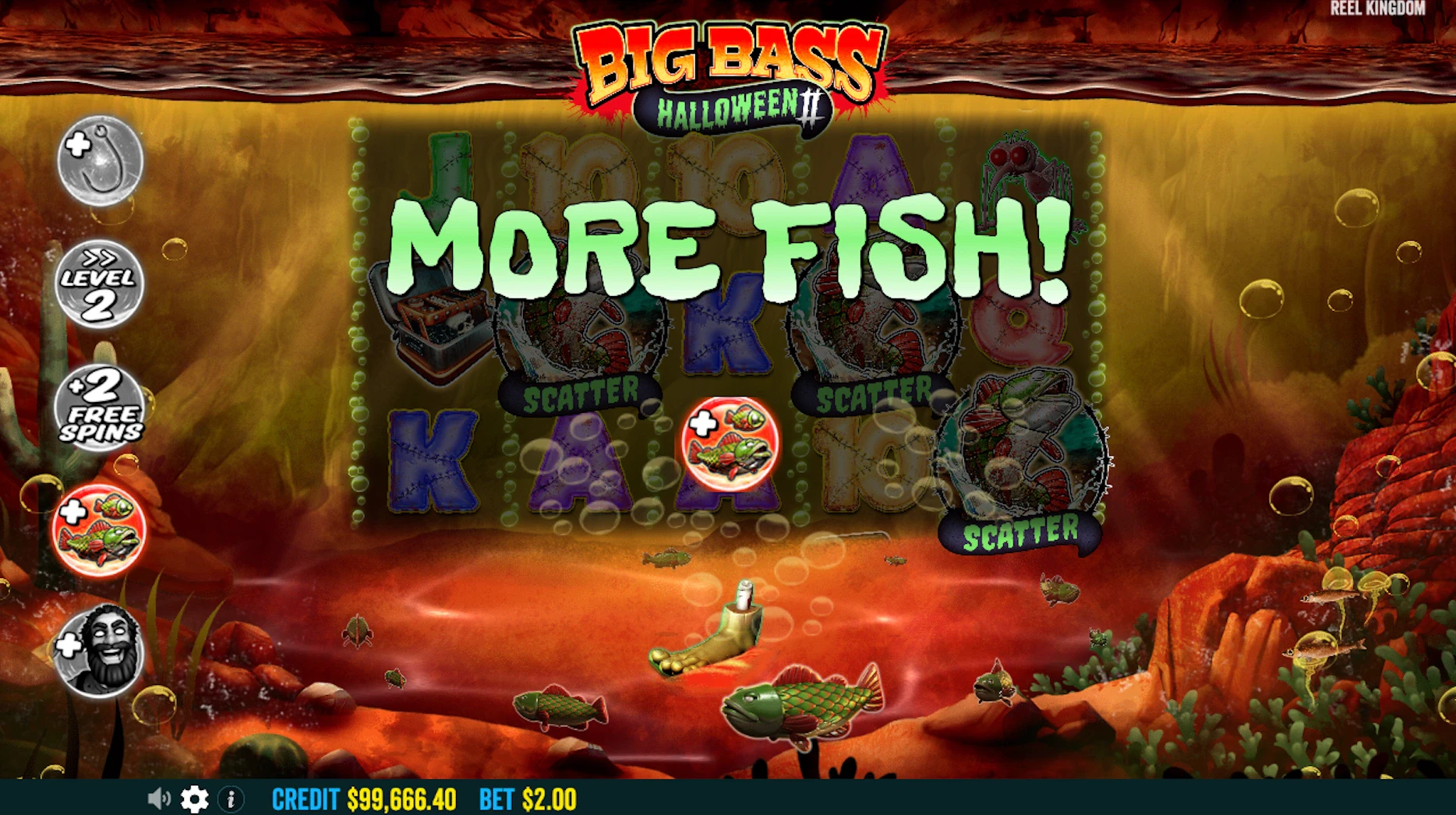 fonction bonus big bass halloween 2