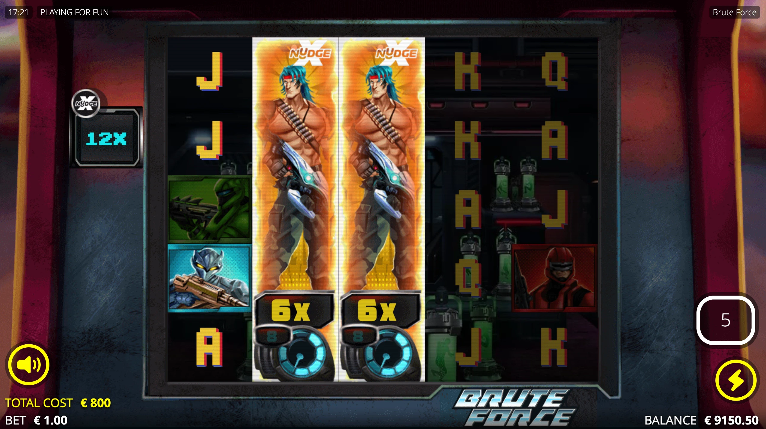 free spins brute force