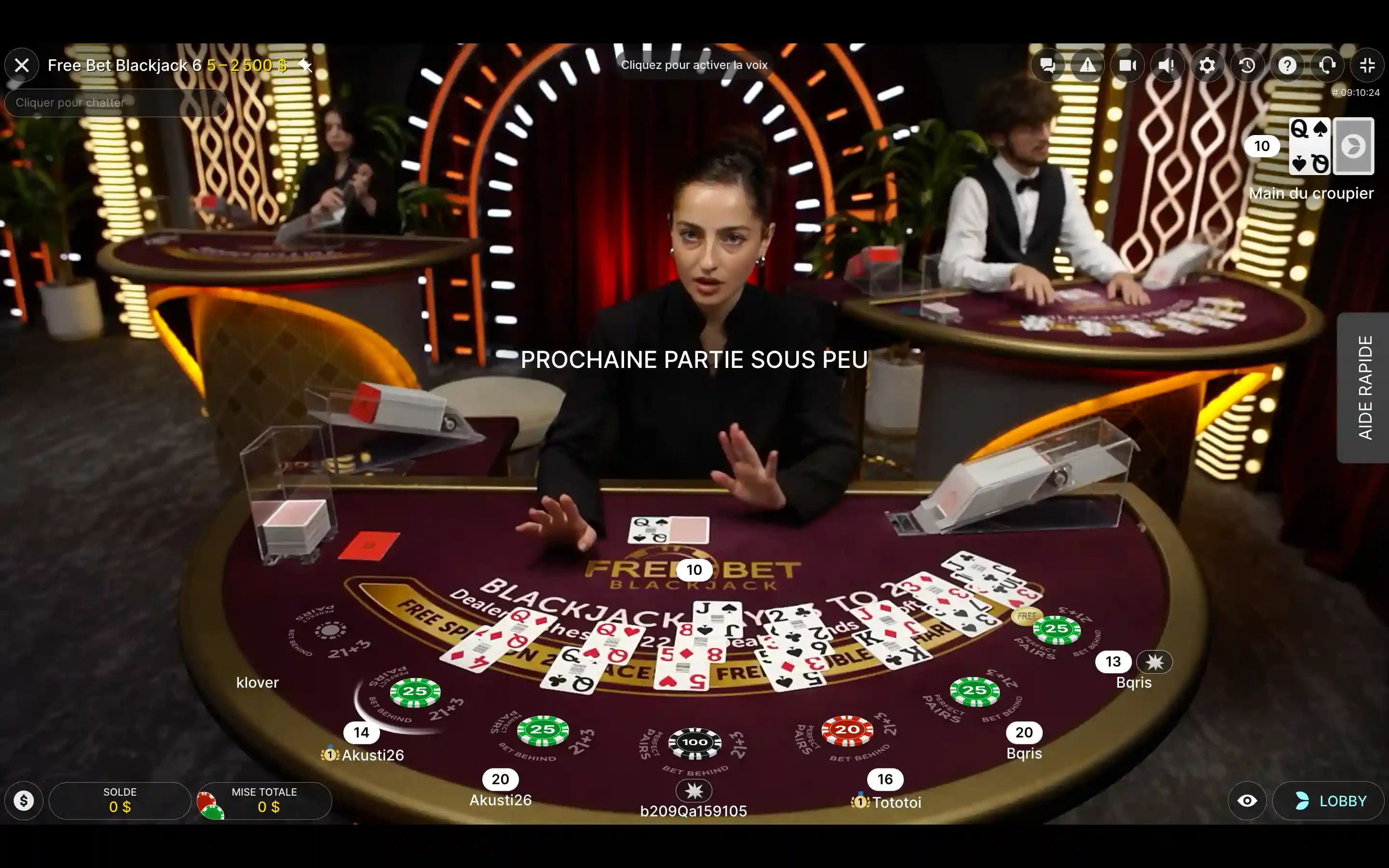 free bet blackjack