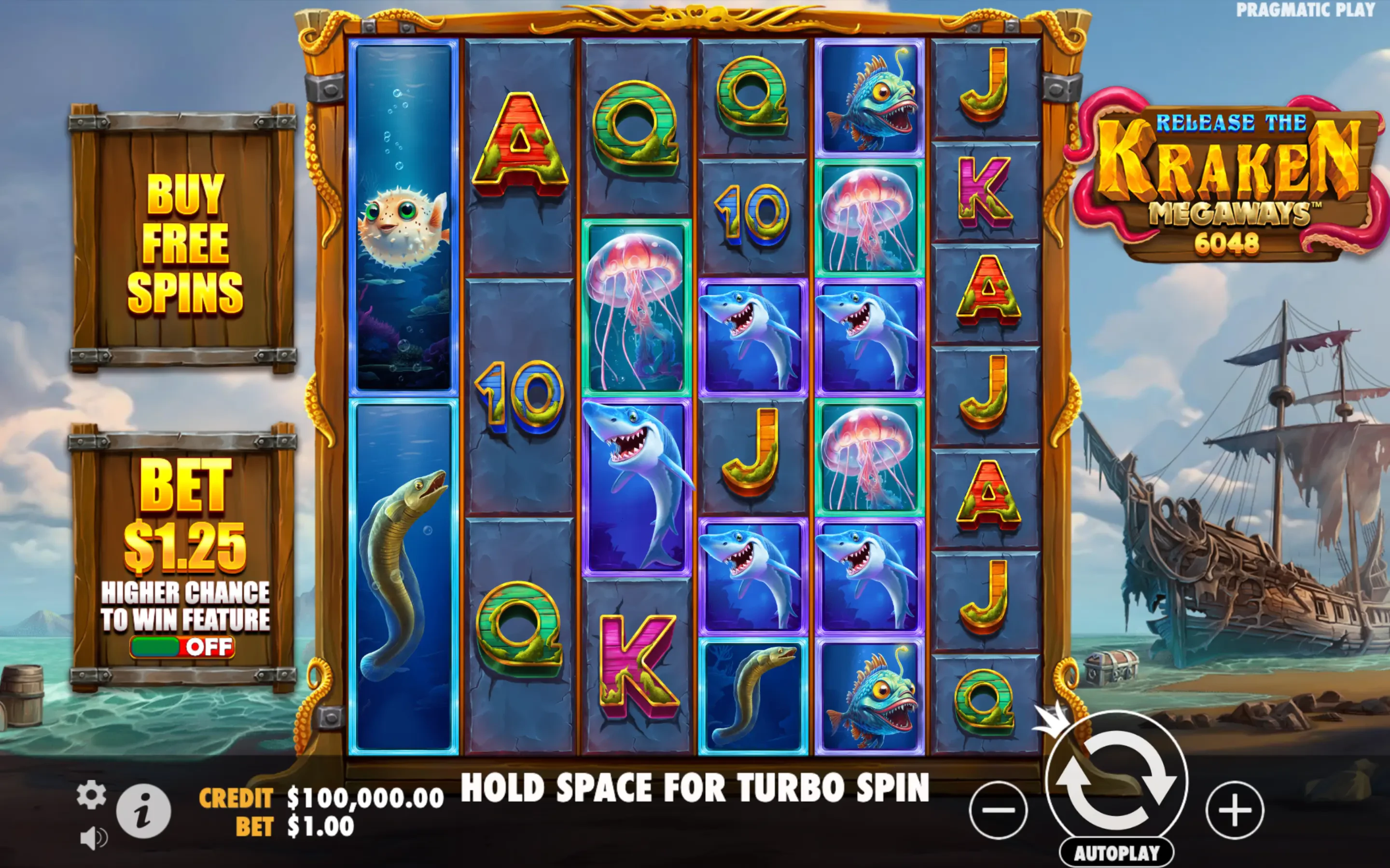 release the kraken megaways