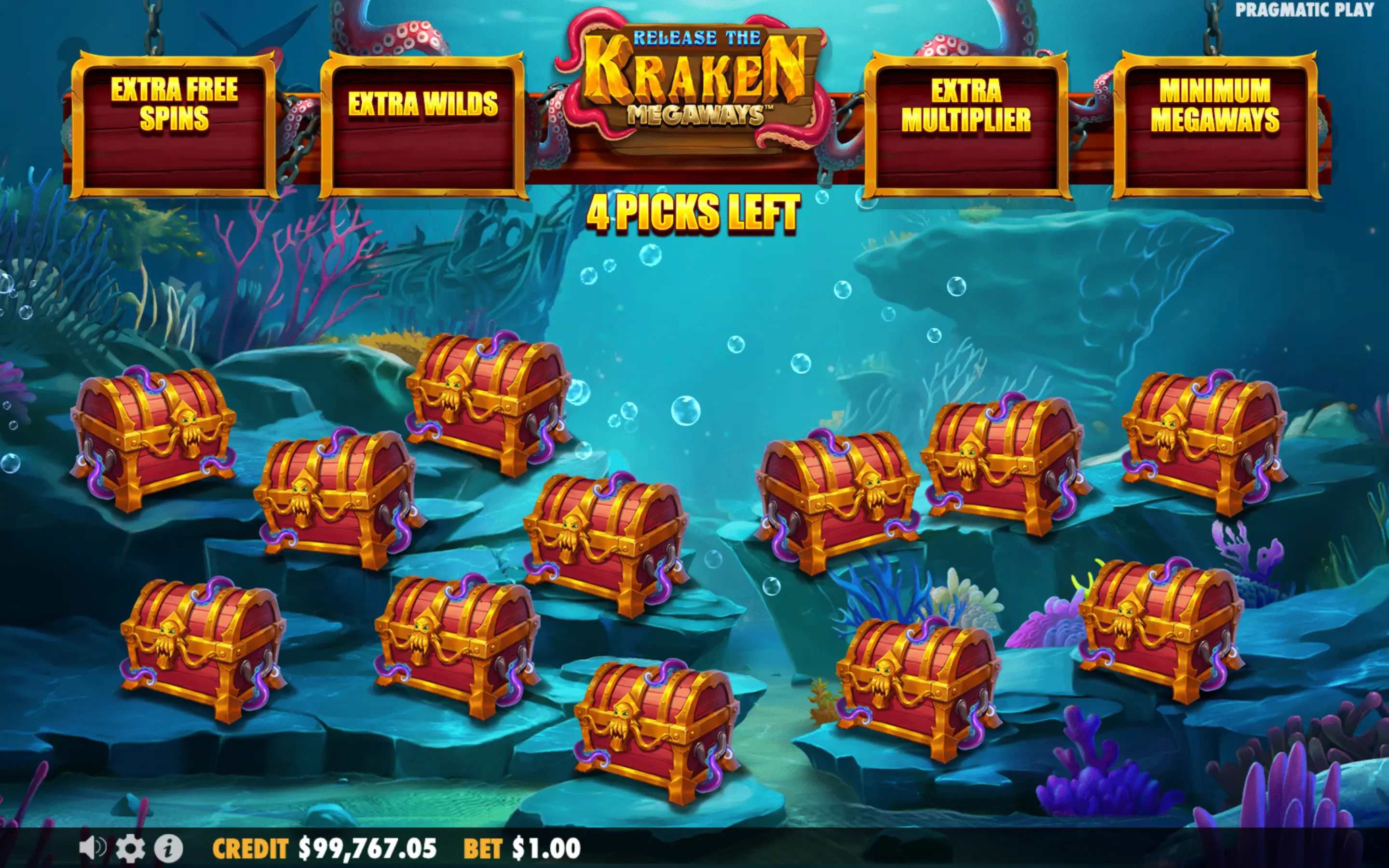 release the kraken megaways picks