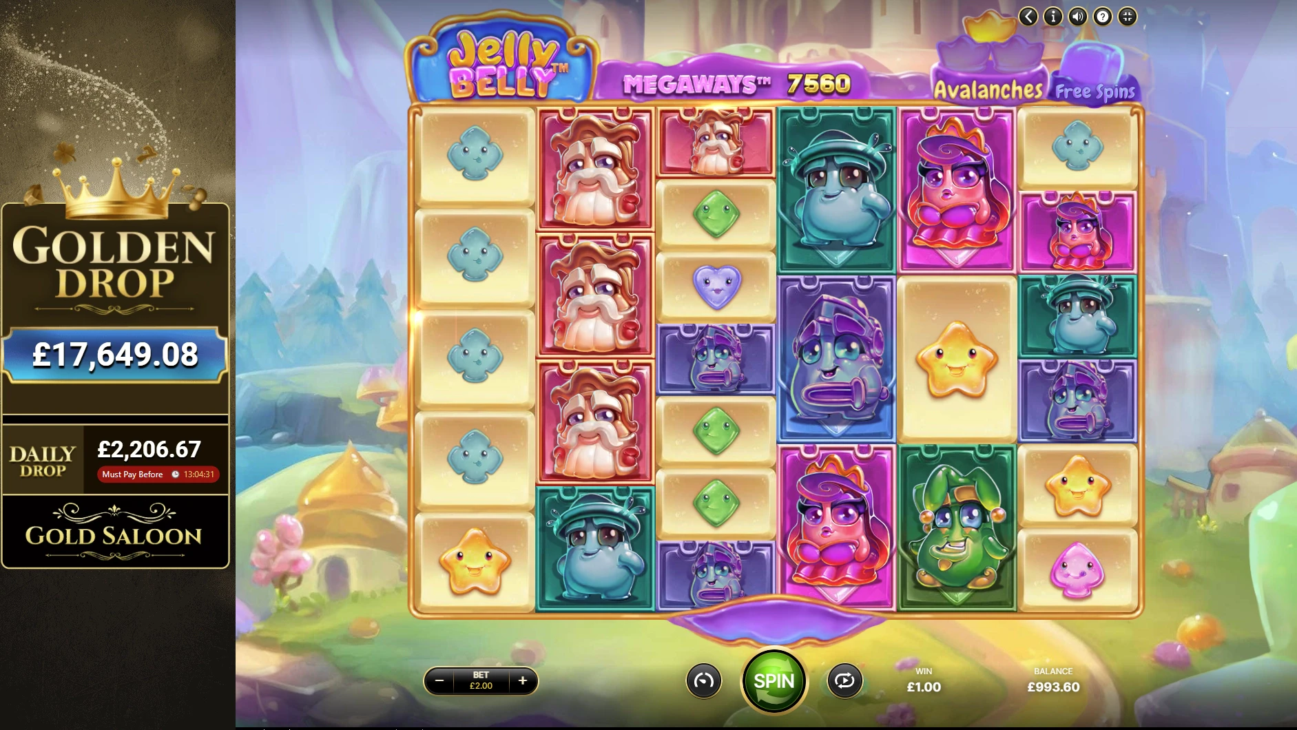 Jelly Belly Megaways