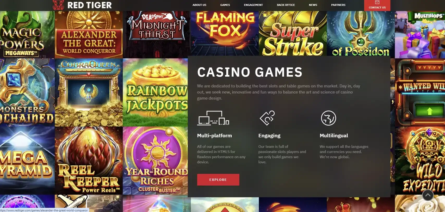 Red Tiger Casino Games