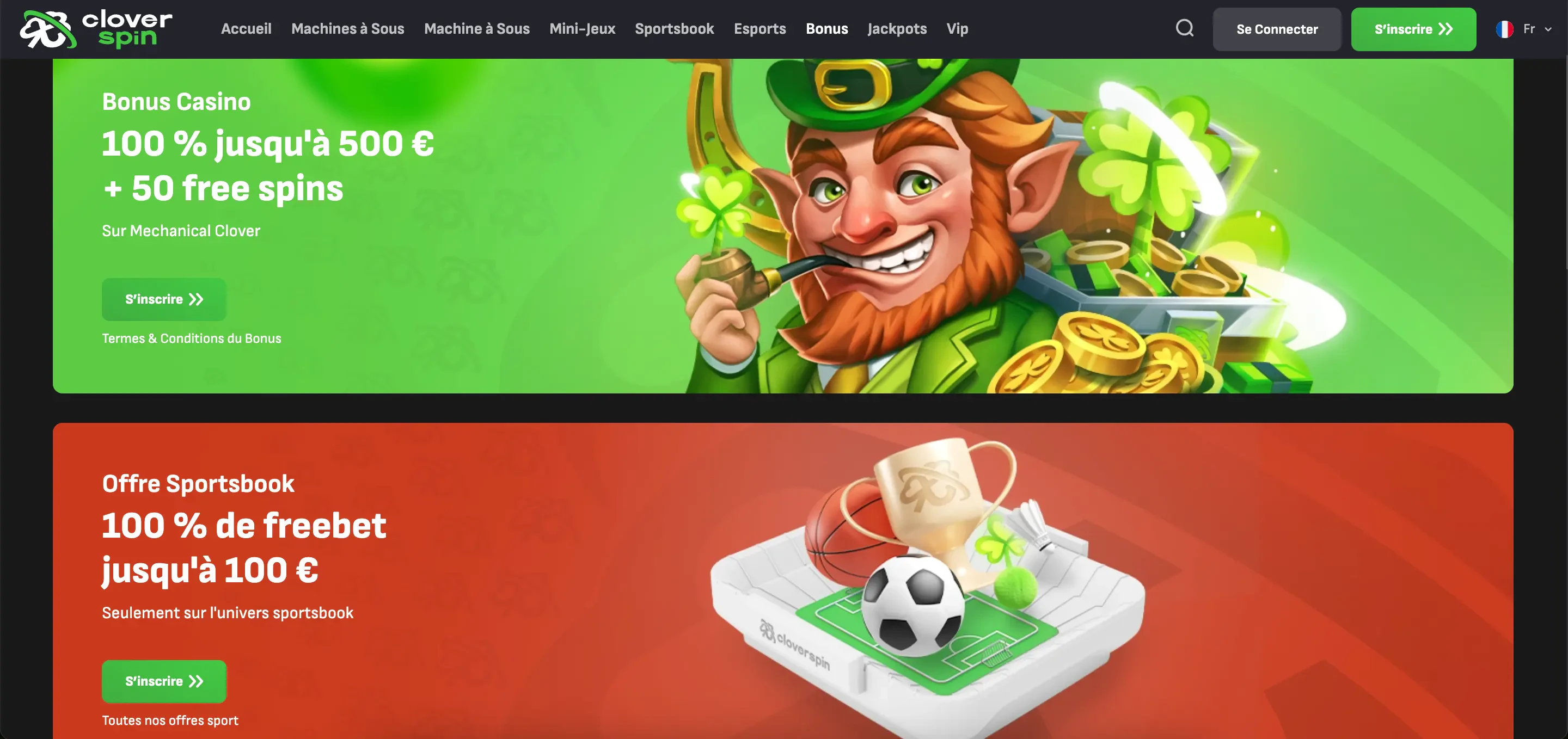 Cloverspin bonus