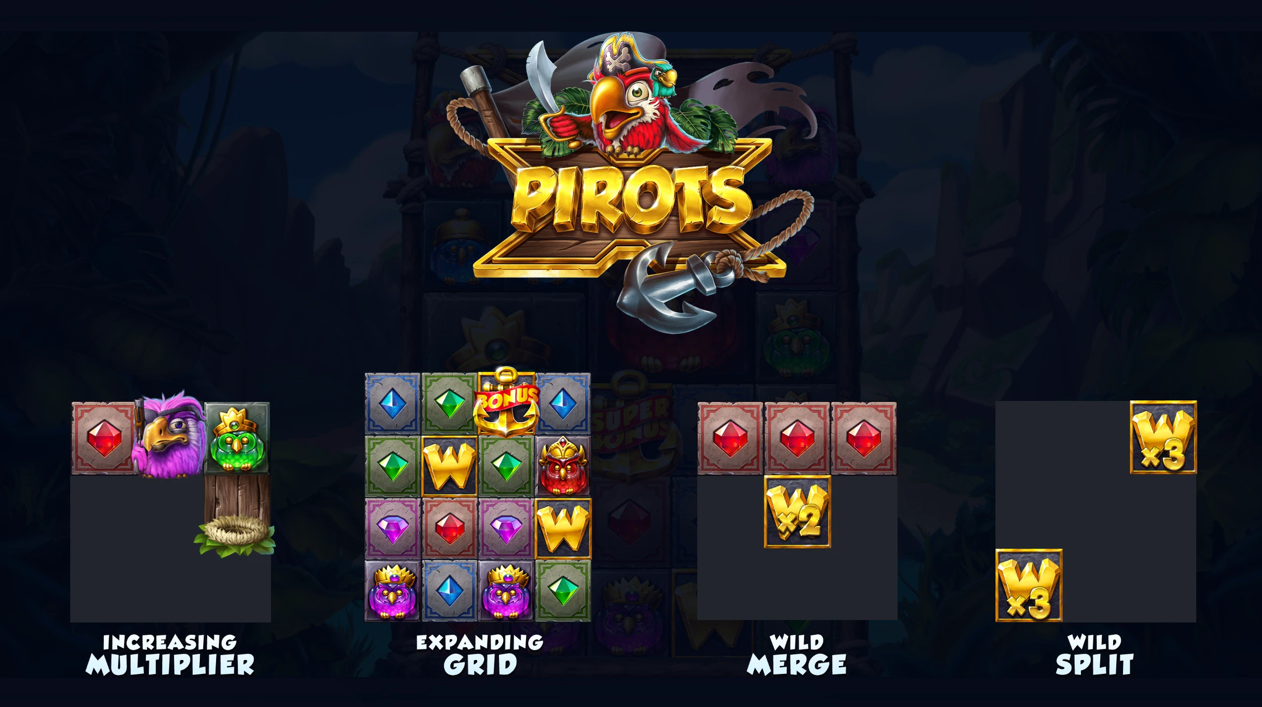 graphismes pirots x
