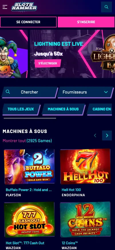 slotshammer mobile