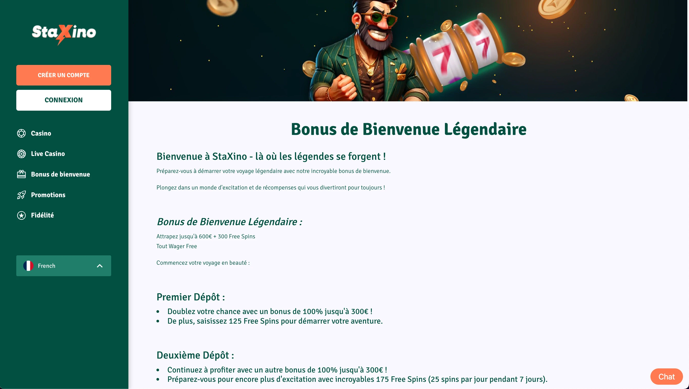 bonus staxino
