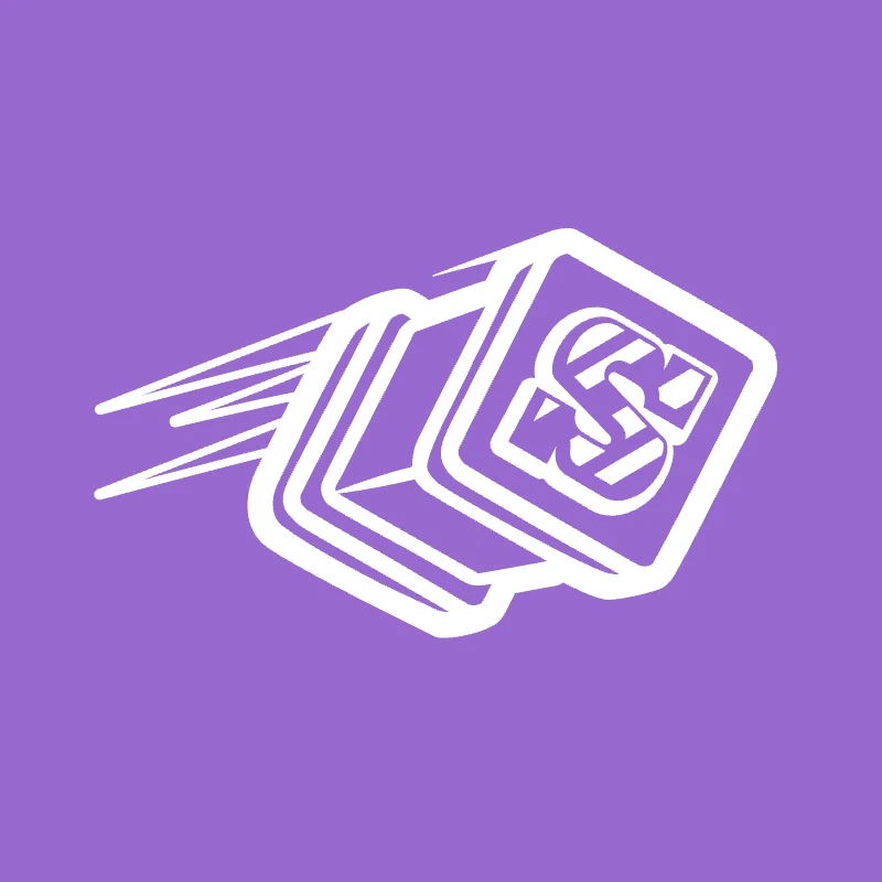 logotype white slotshammer