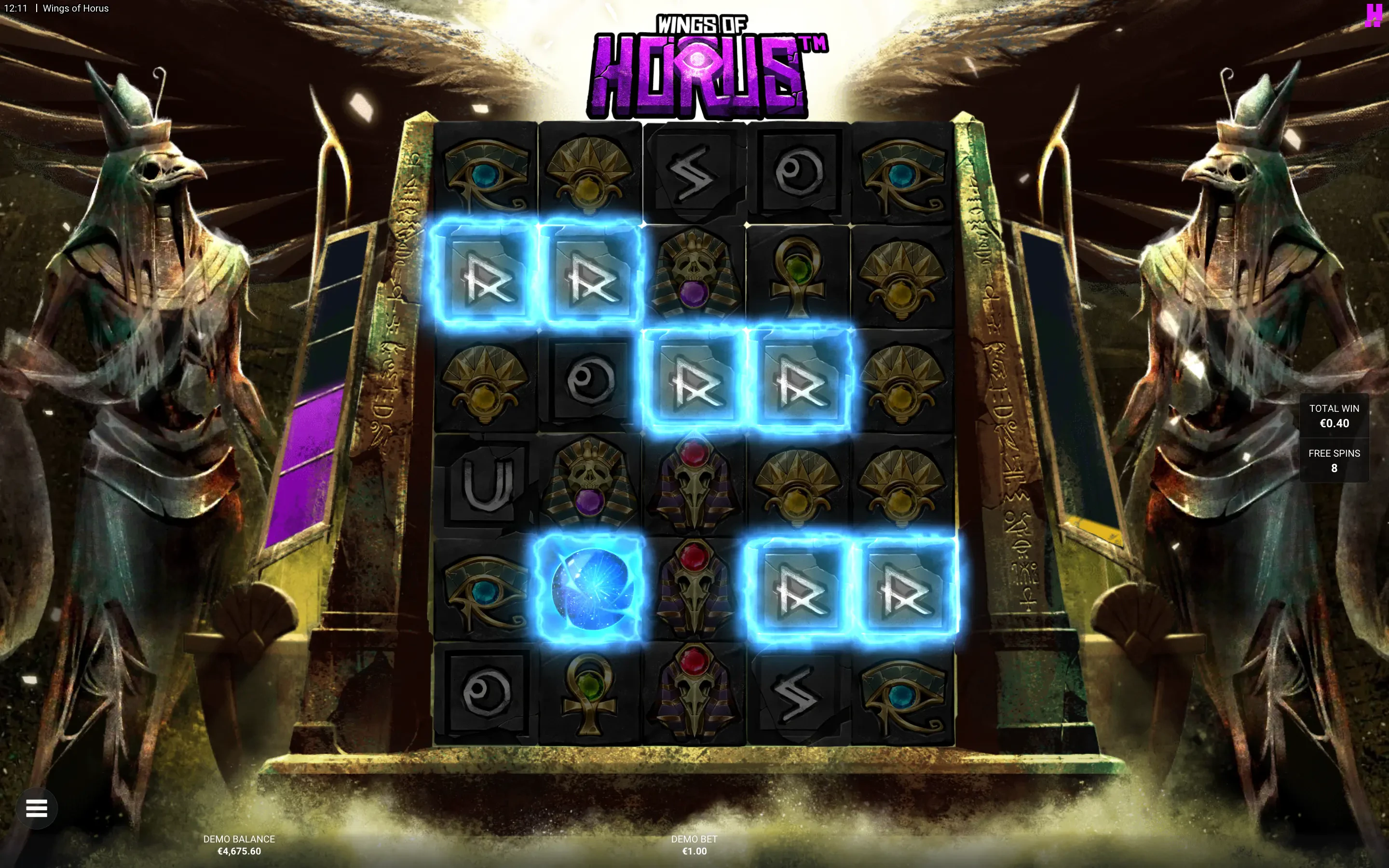 Ascension du Faucon wings of horus