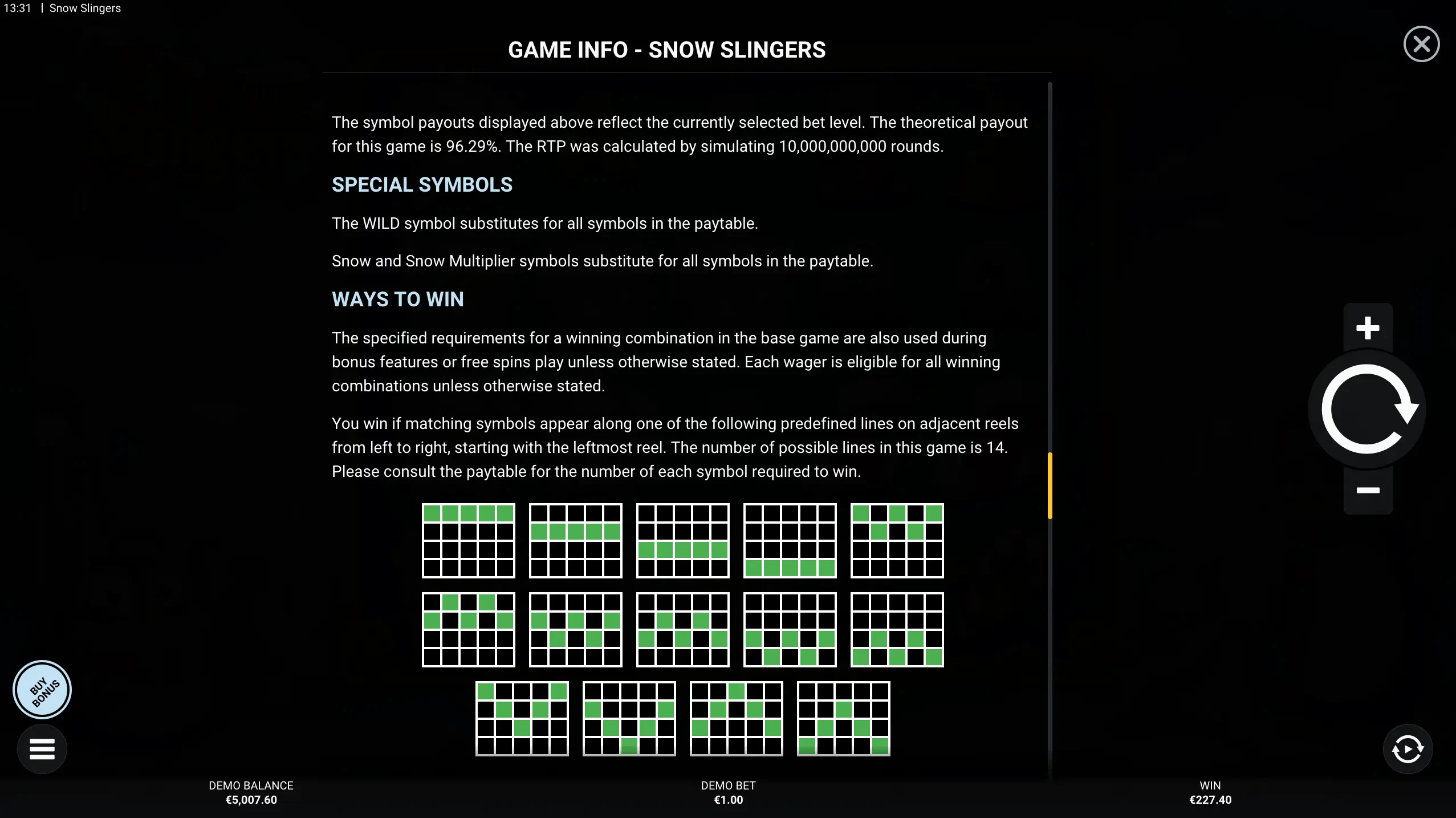 rtp snow slingers