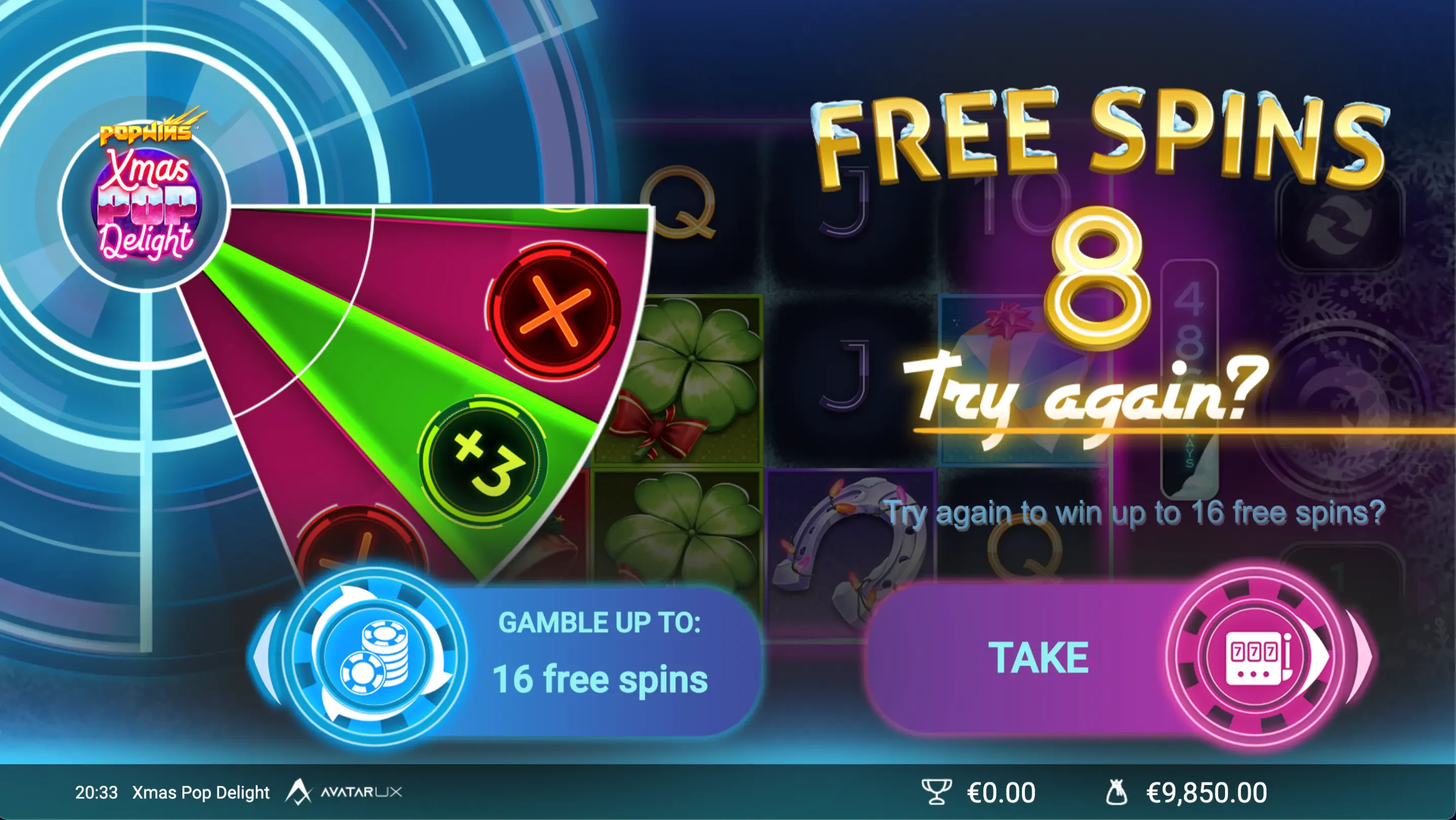 gamble xmas pop delight