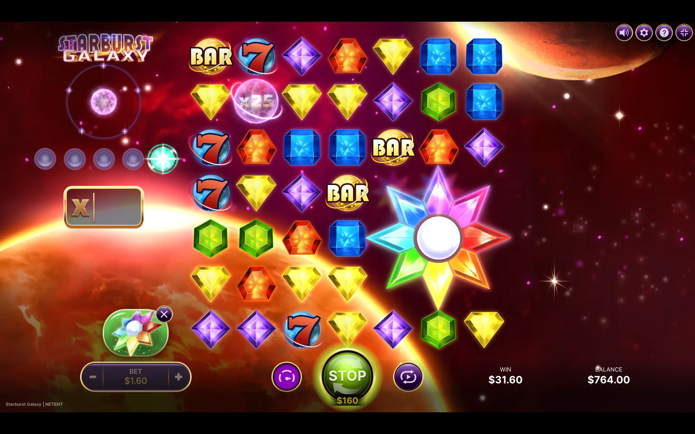 starburst galaxy galaxy meter
