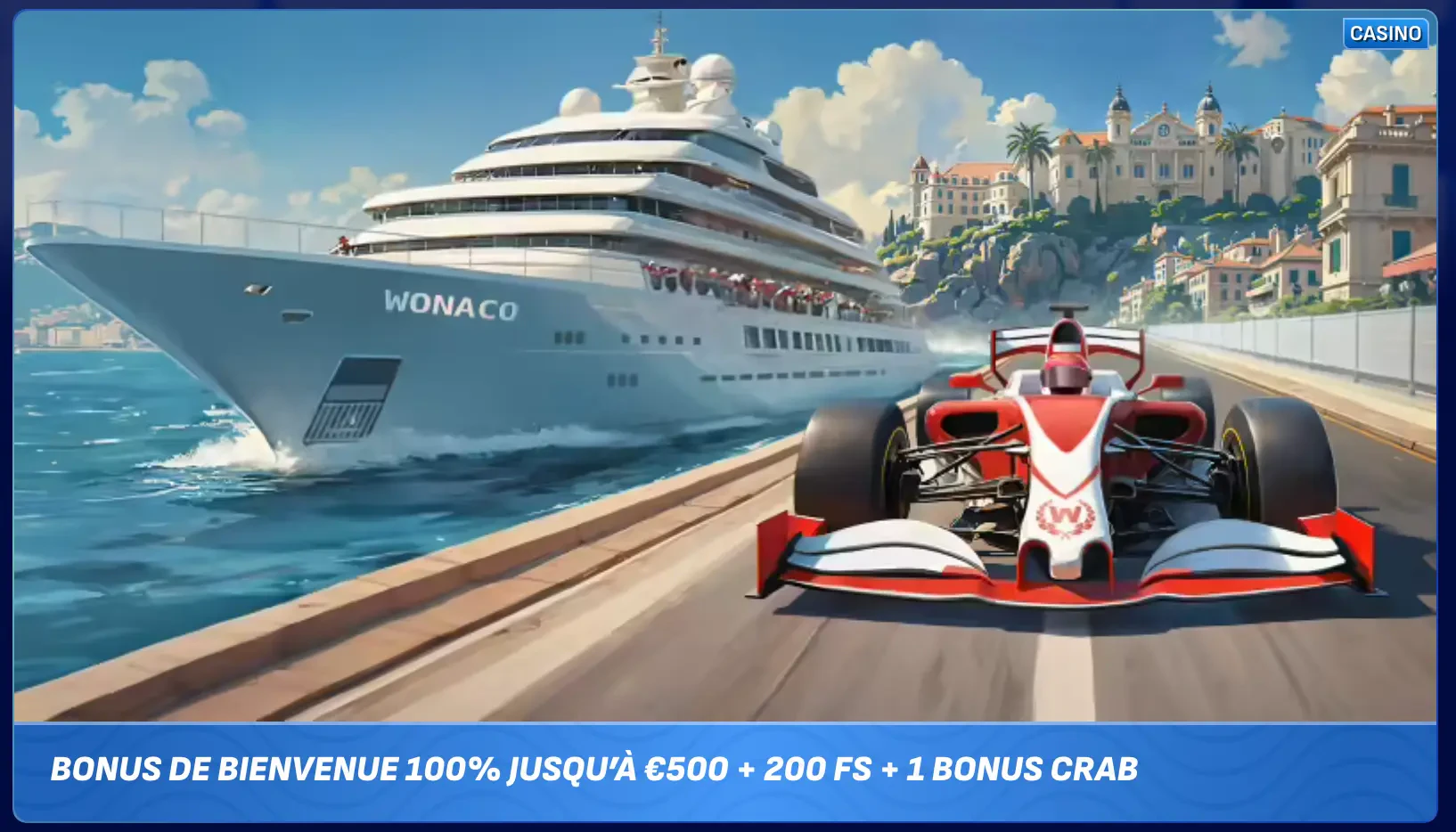 wonaco bonus de bienvenue