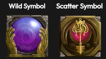 symbols scatter & wild