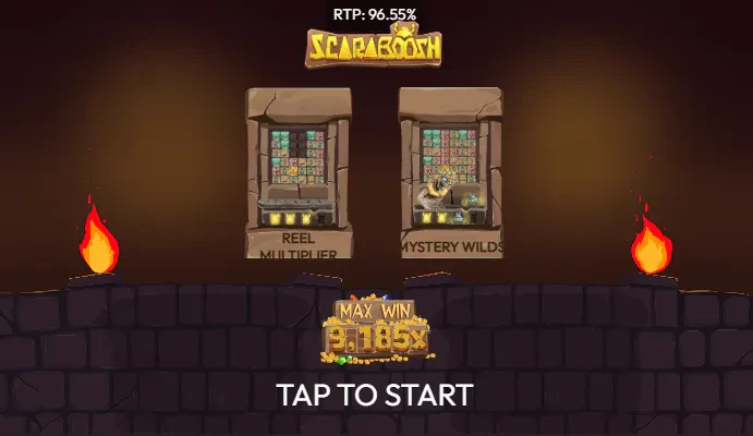 scaraboosh max win