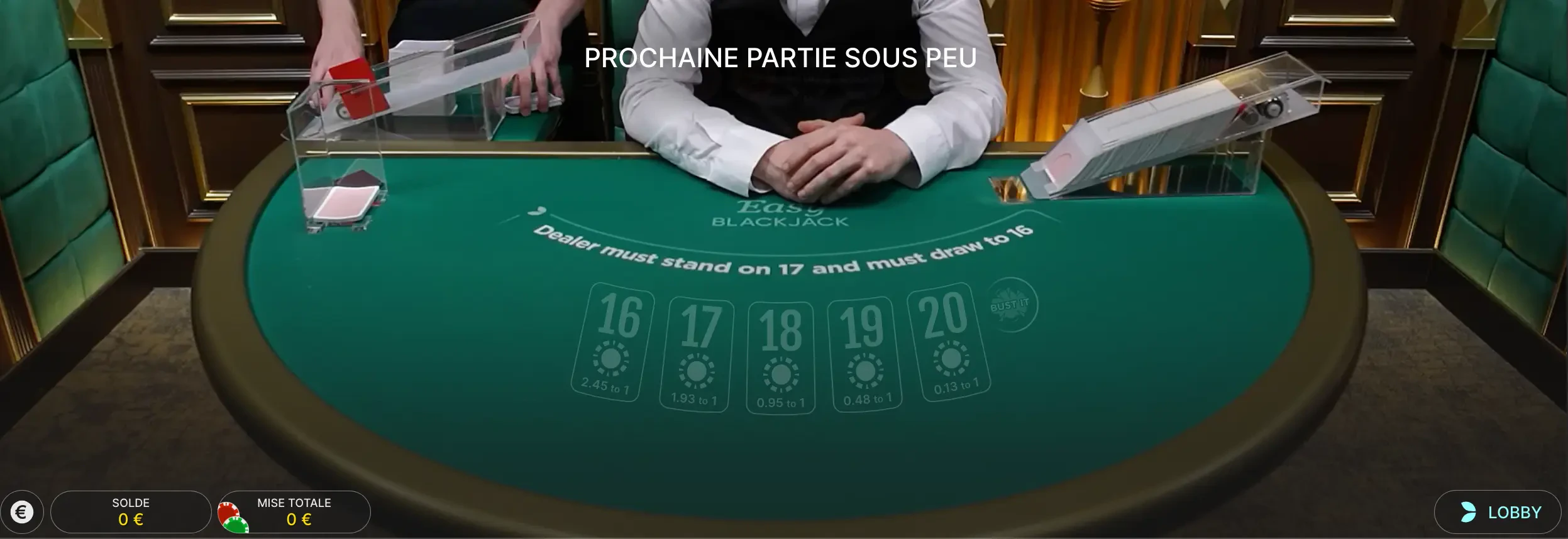 mise easy blackjack