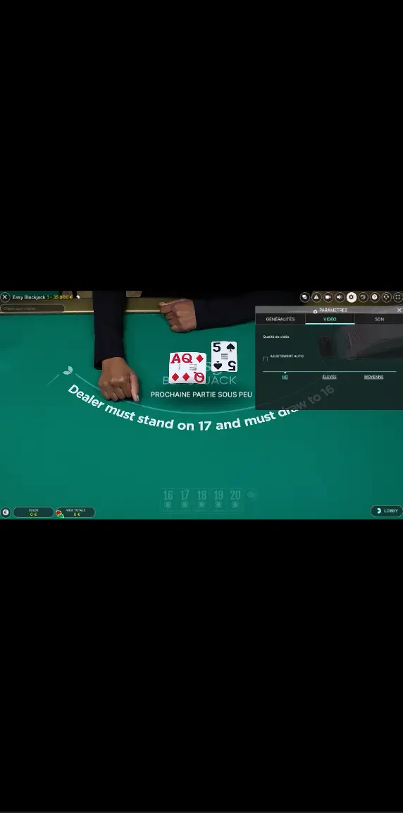 easy blackjack mobile