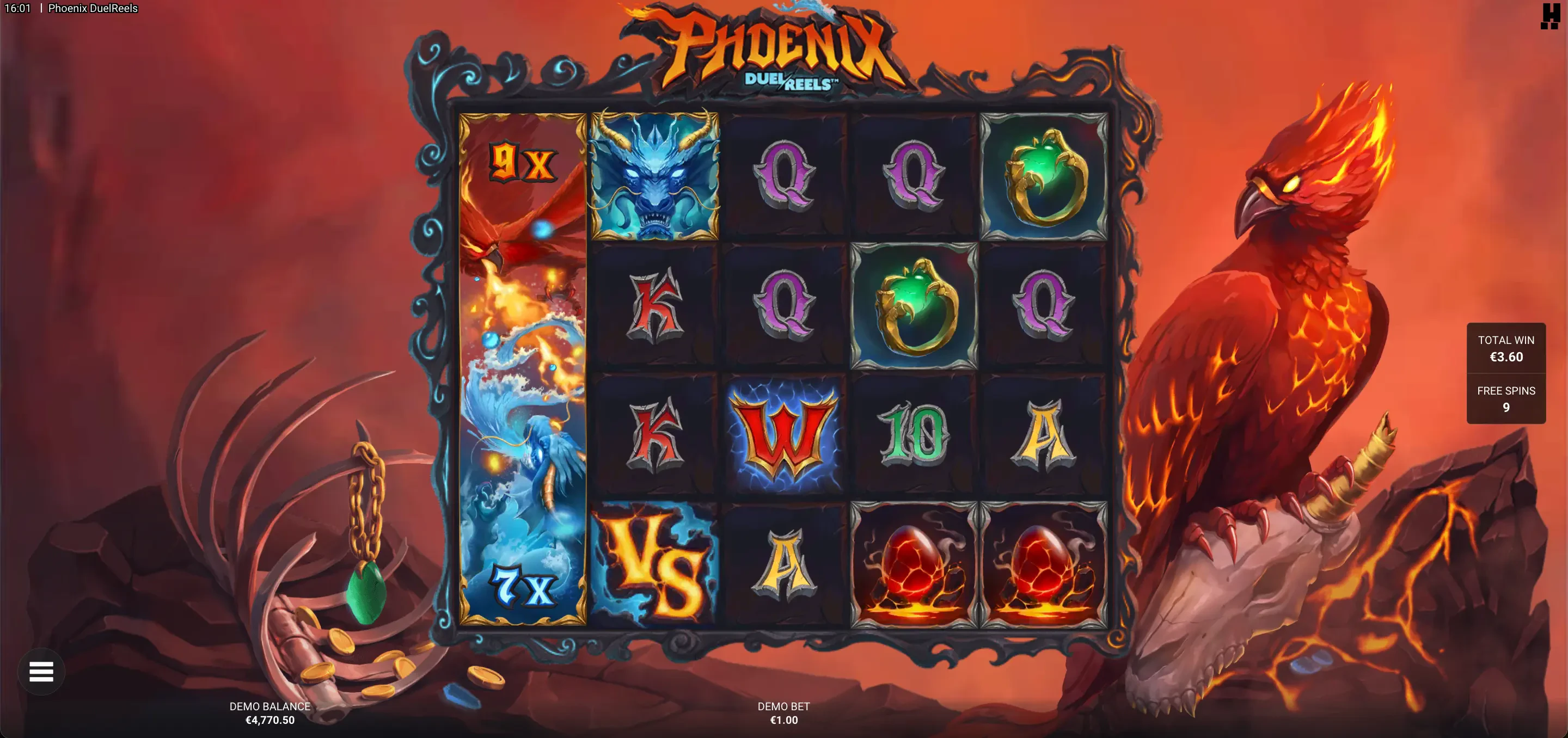 phoenix duelreels rise of the phoenix bonus