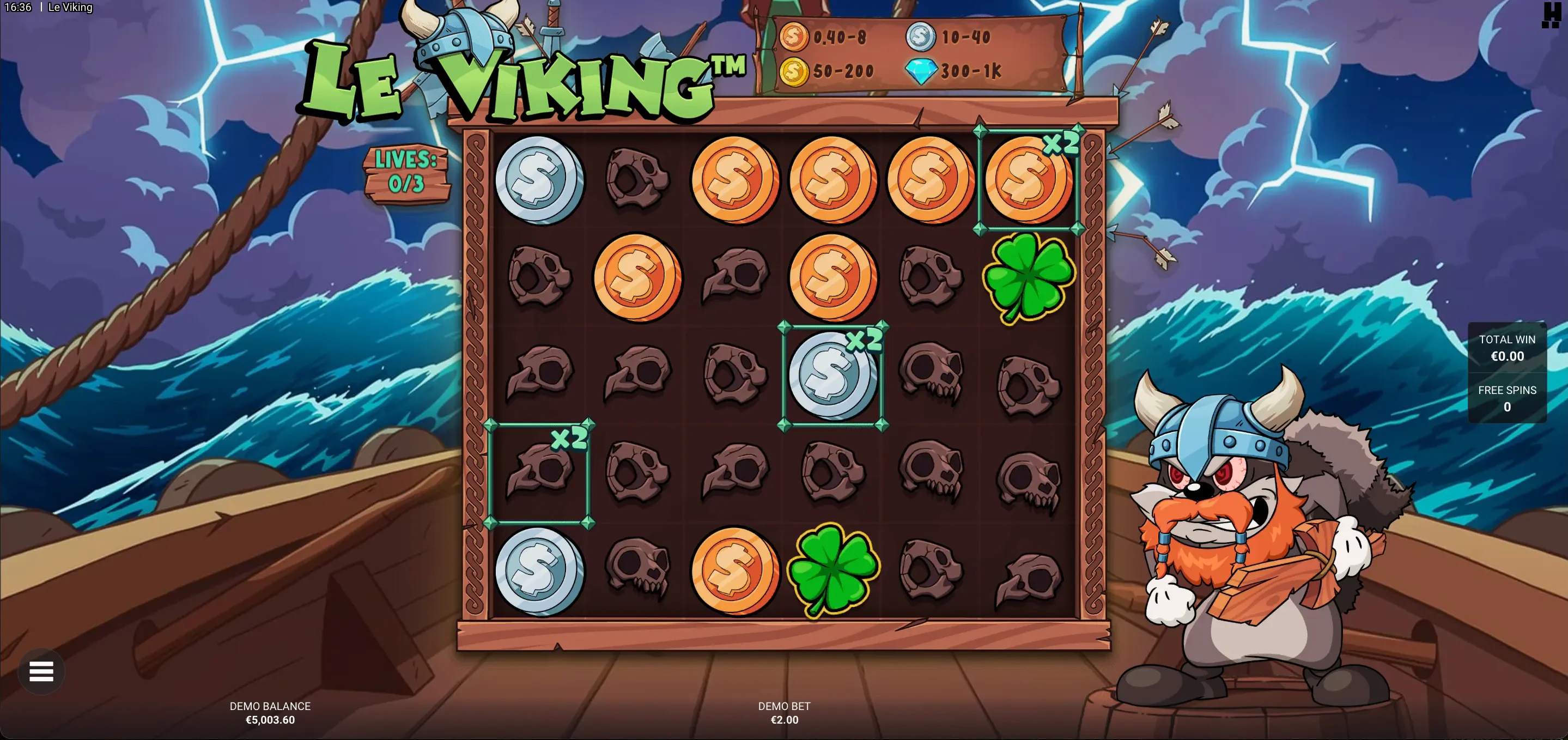 Le Viking berserk bonus