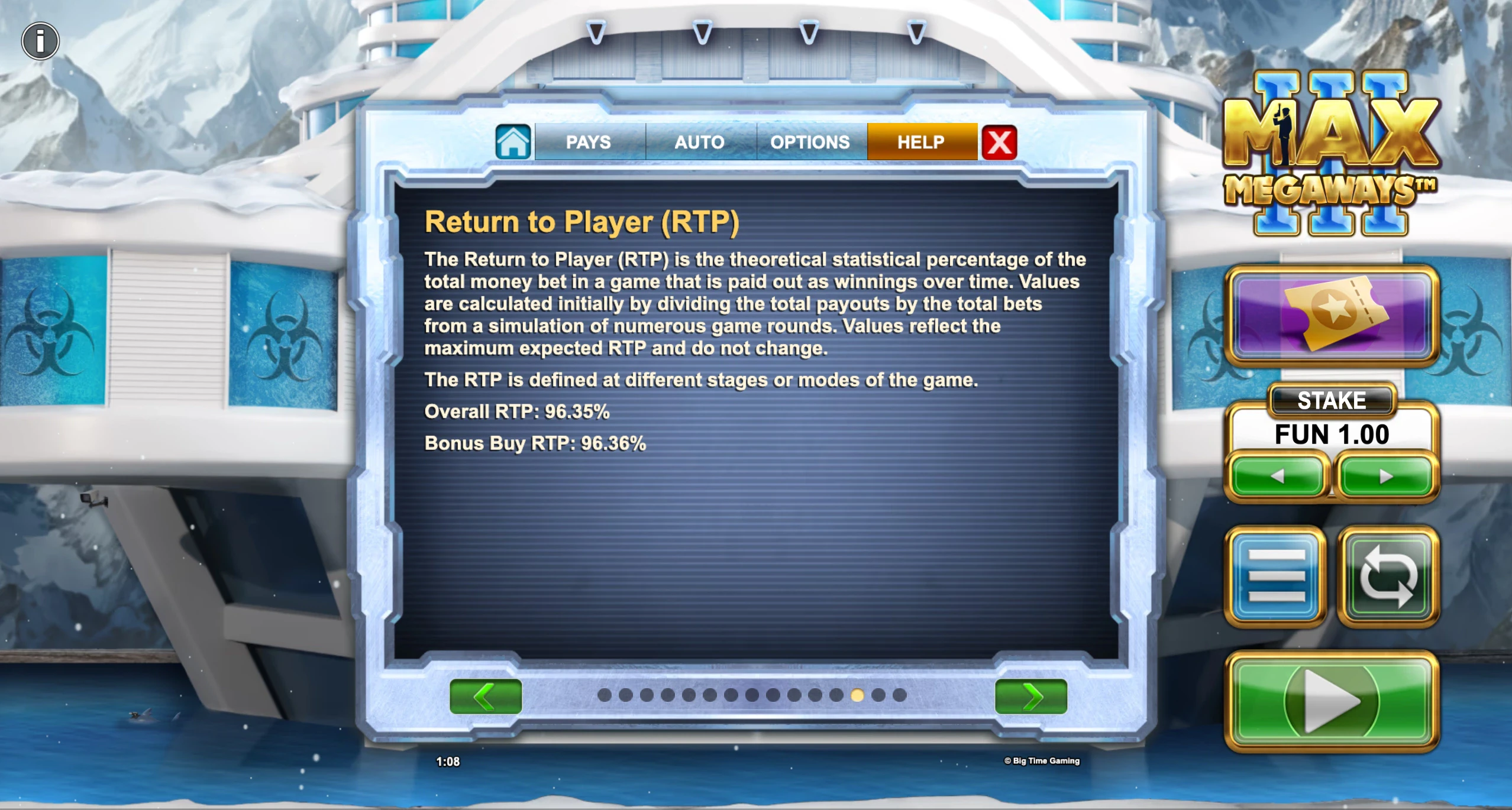 rtp max megaways 3