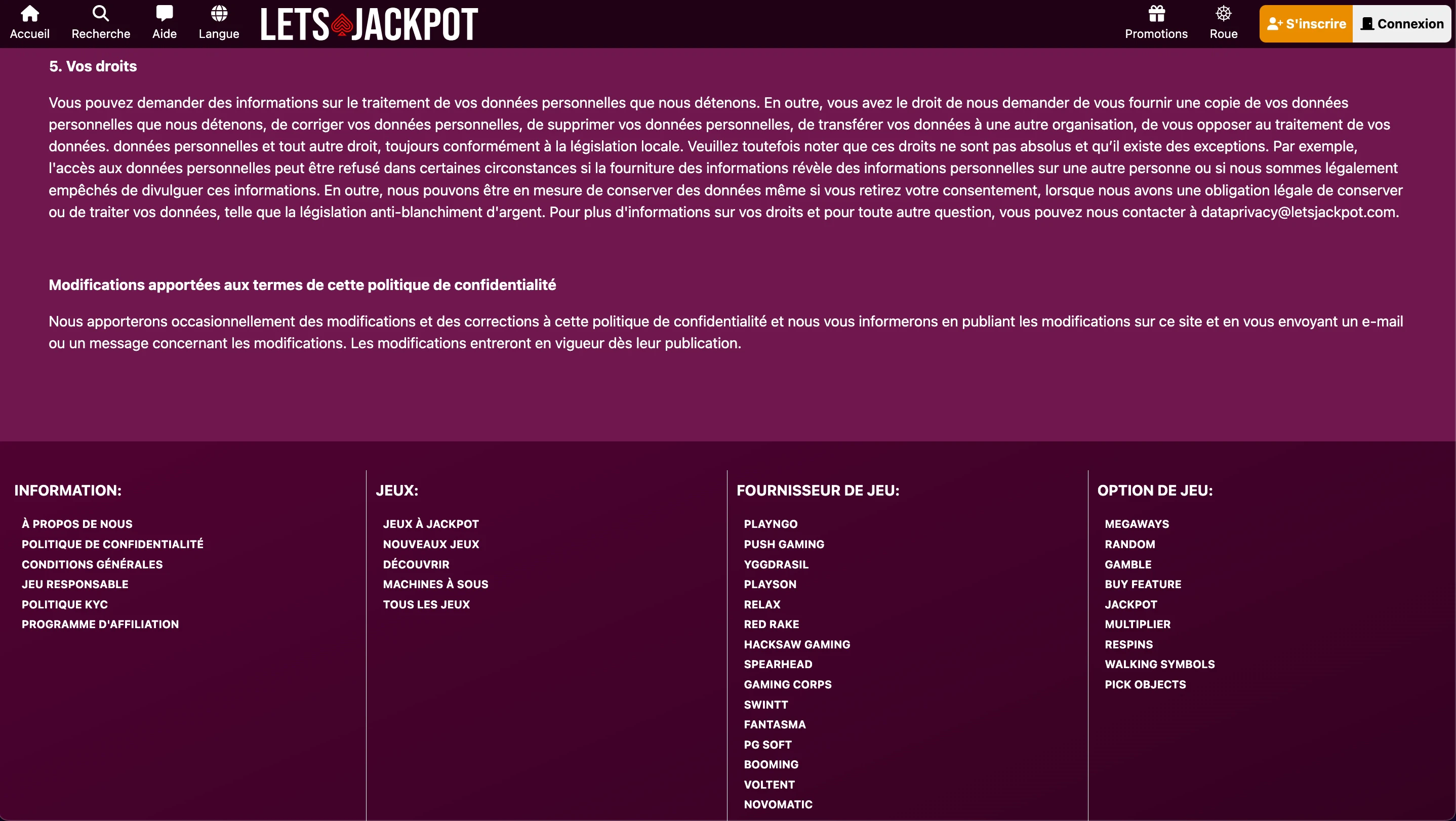 fiabilité lets jackpot