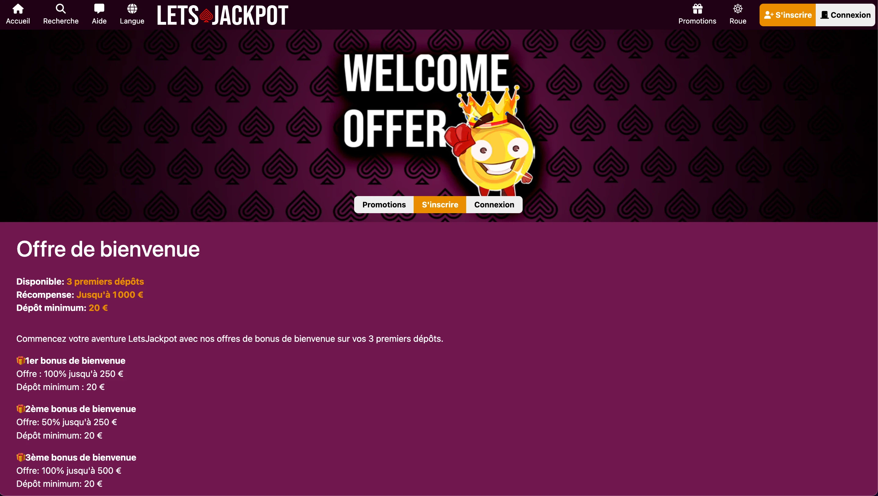 bonus lets jackpot