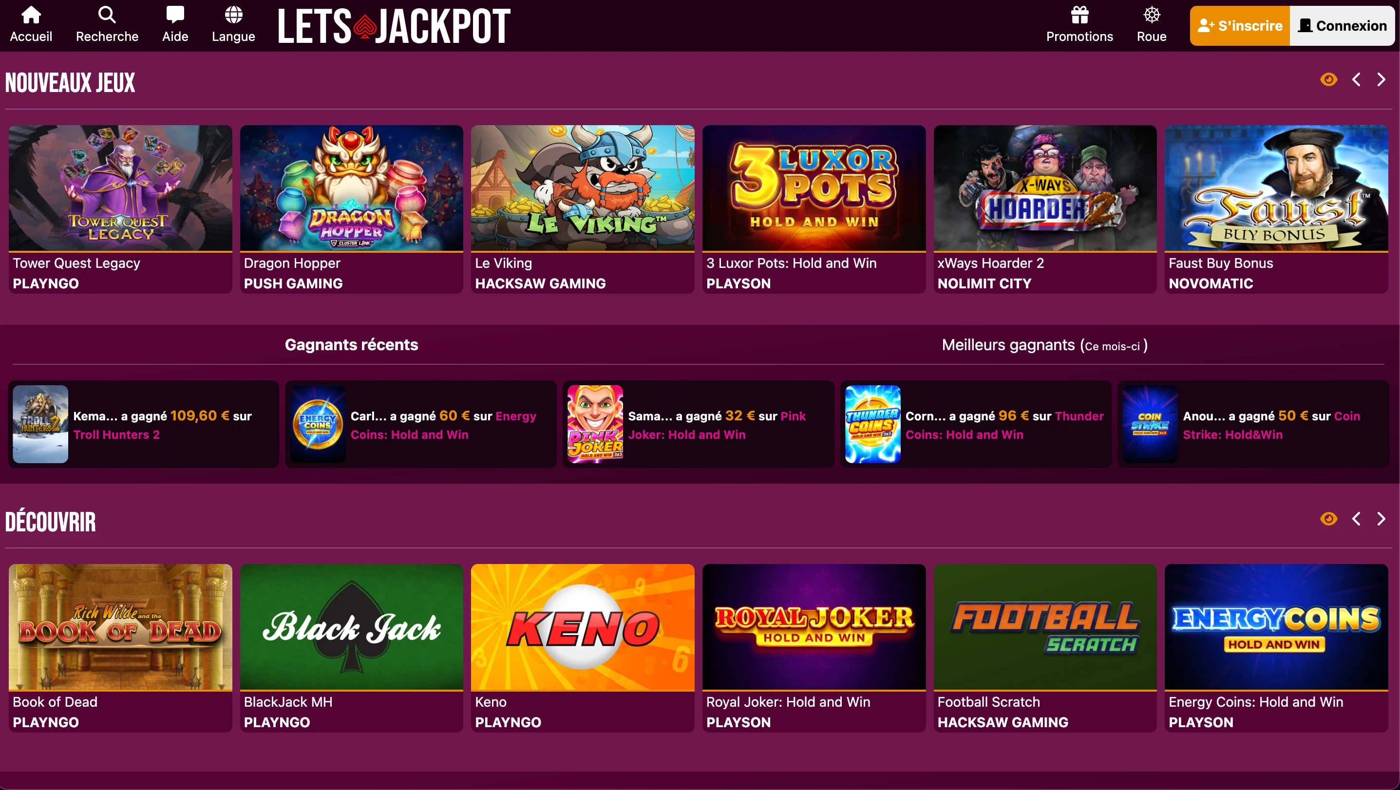 live lets jackpot