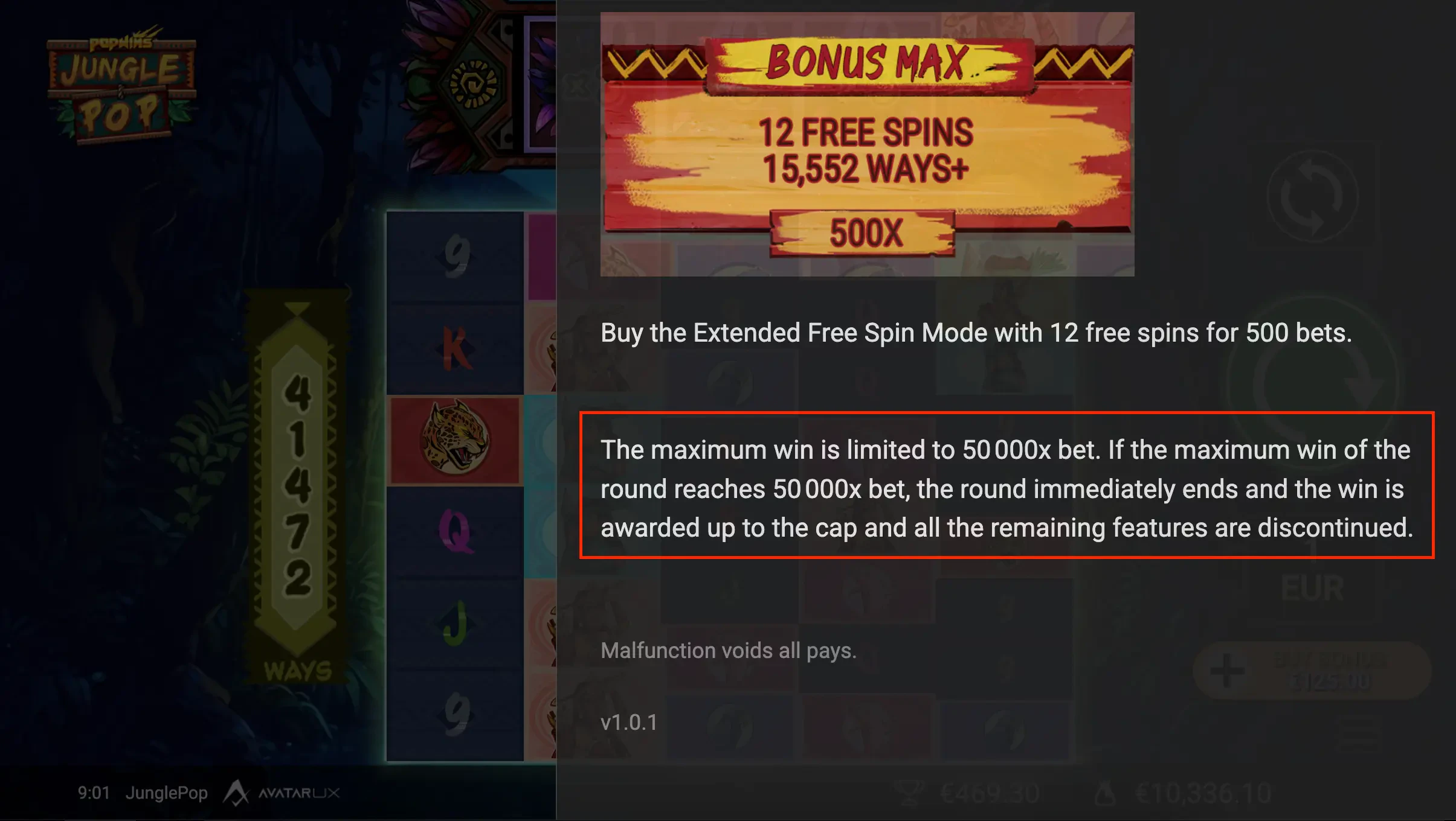 junglepop max win