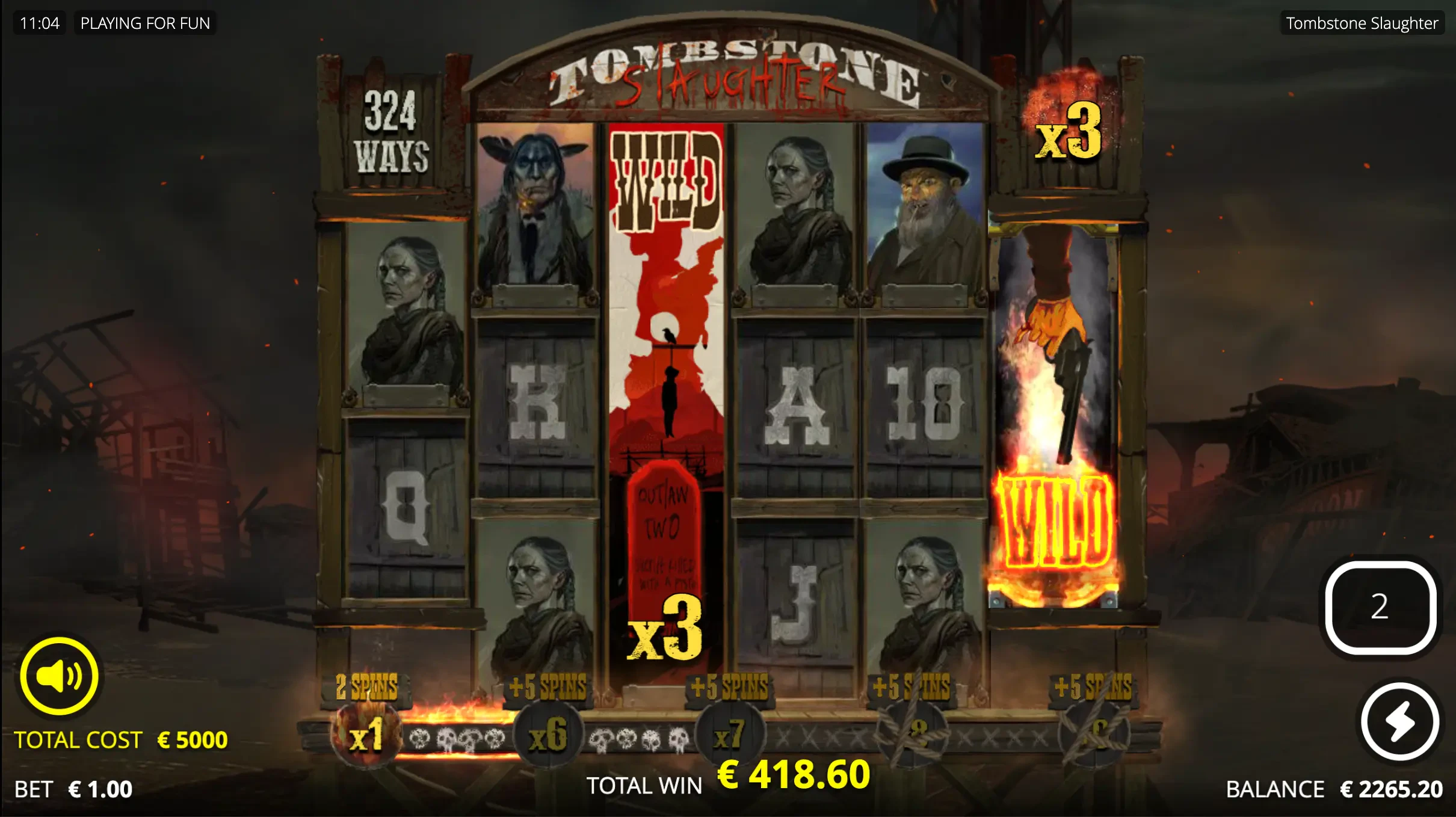 Tombstone Slaughter El Gordo’s Revenge Massacre Spins