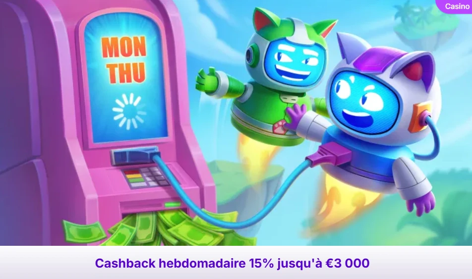 bonus vip sur robocat