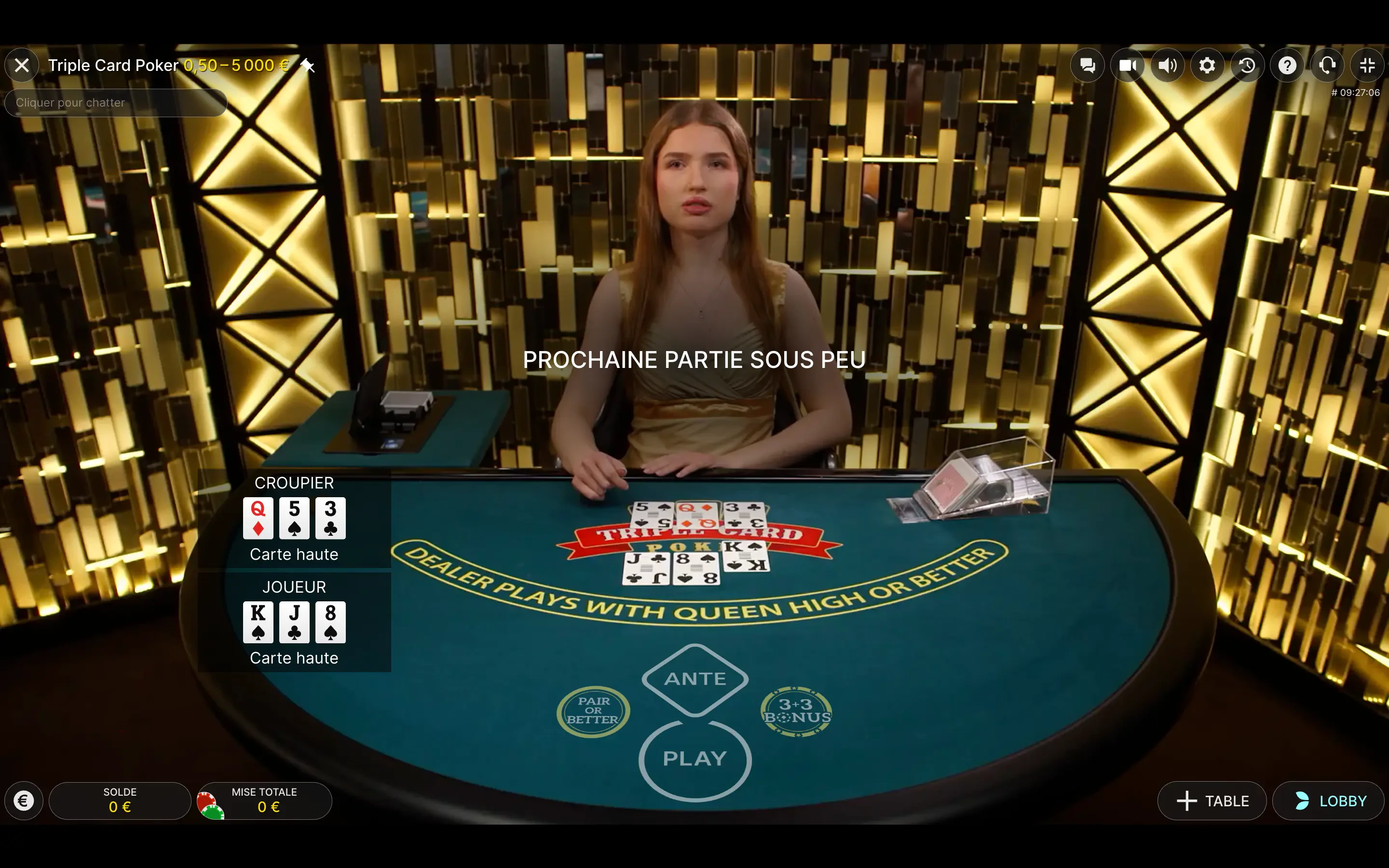 triple card poker