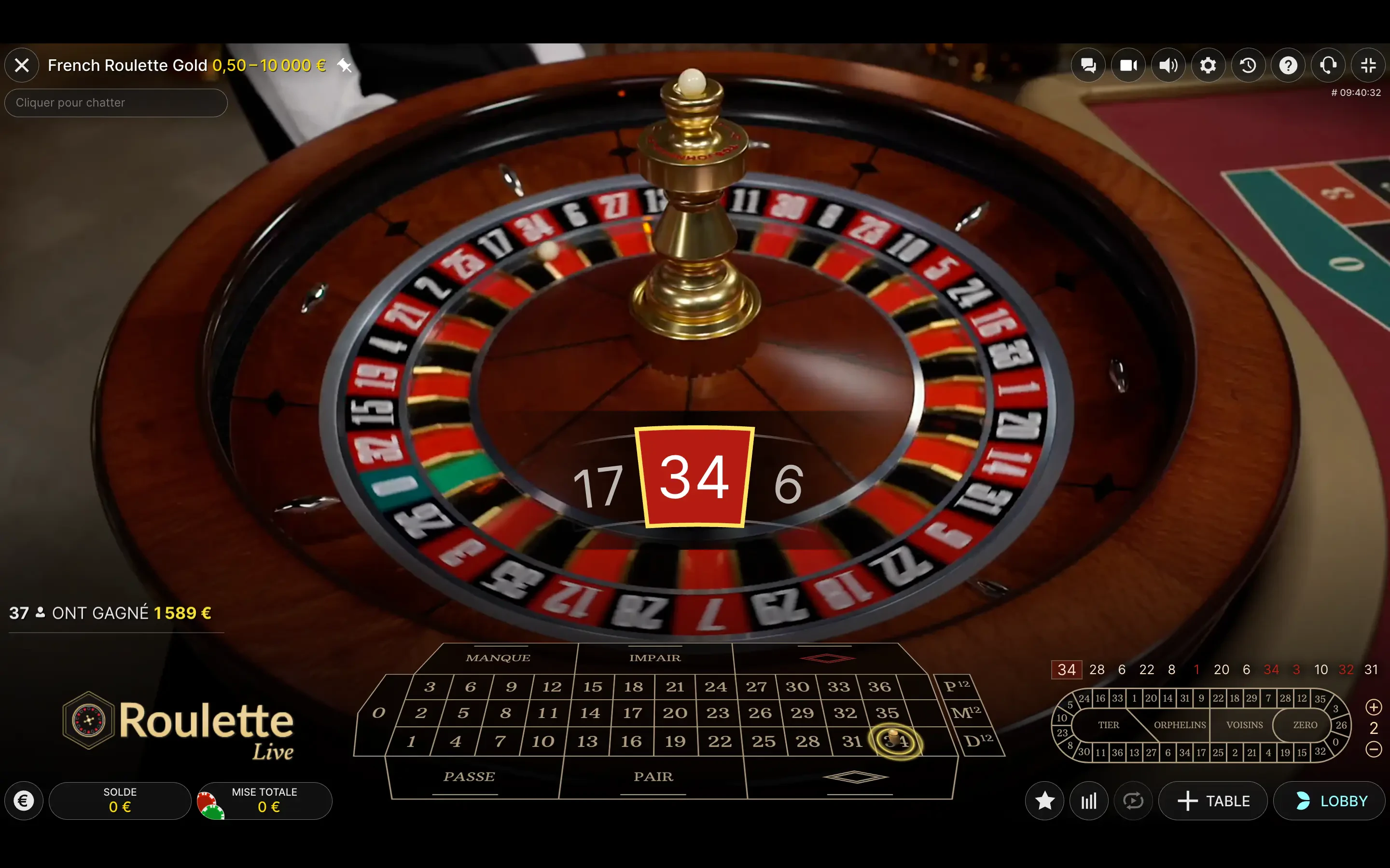 roulette française