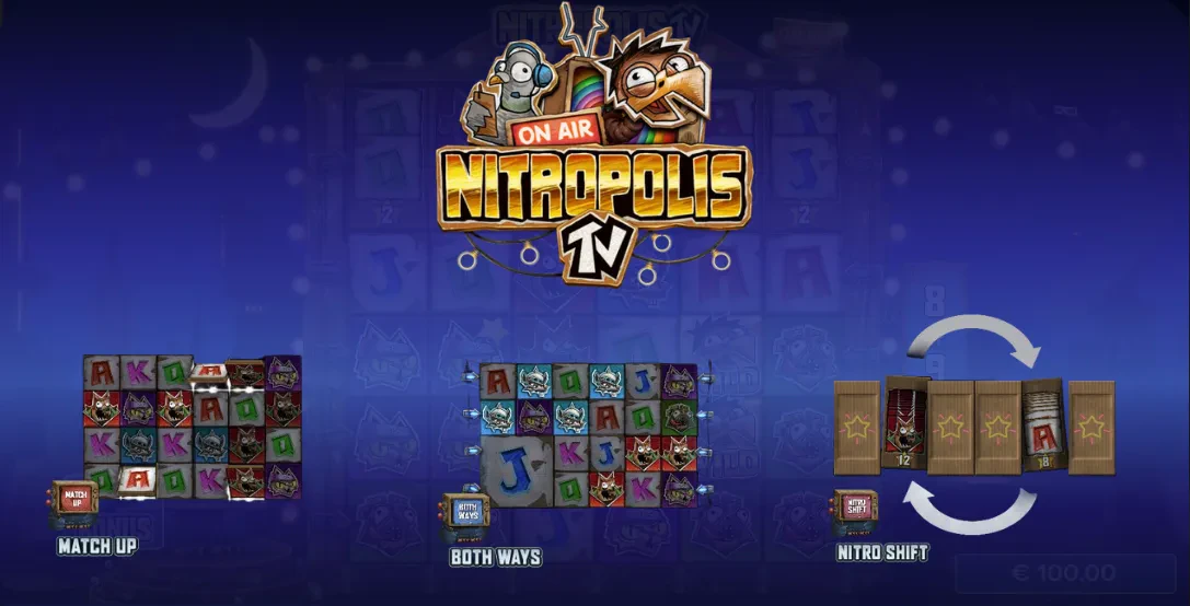 différentes mécaniques sur nitropolis tv