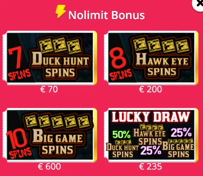 duck hunters bonus buy