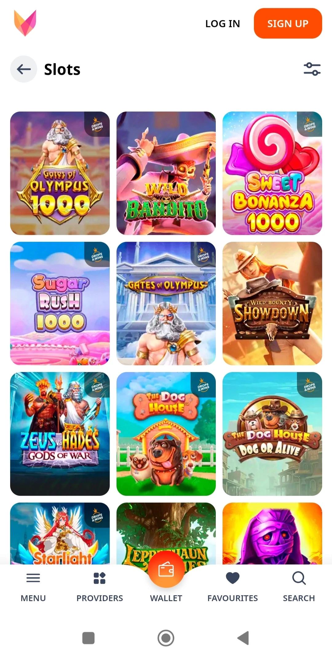 Monro Casino Mobile Gaming