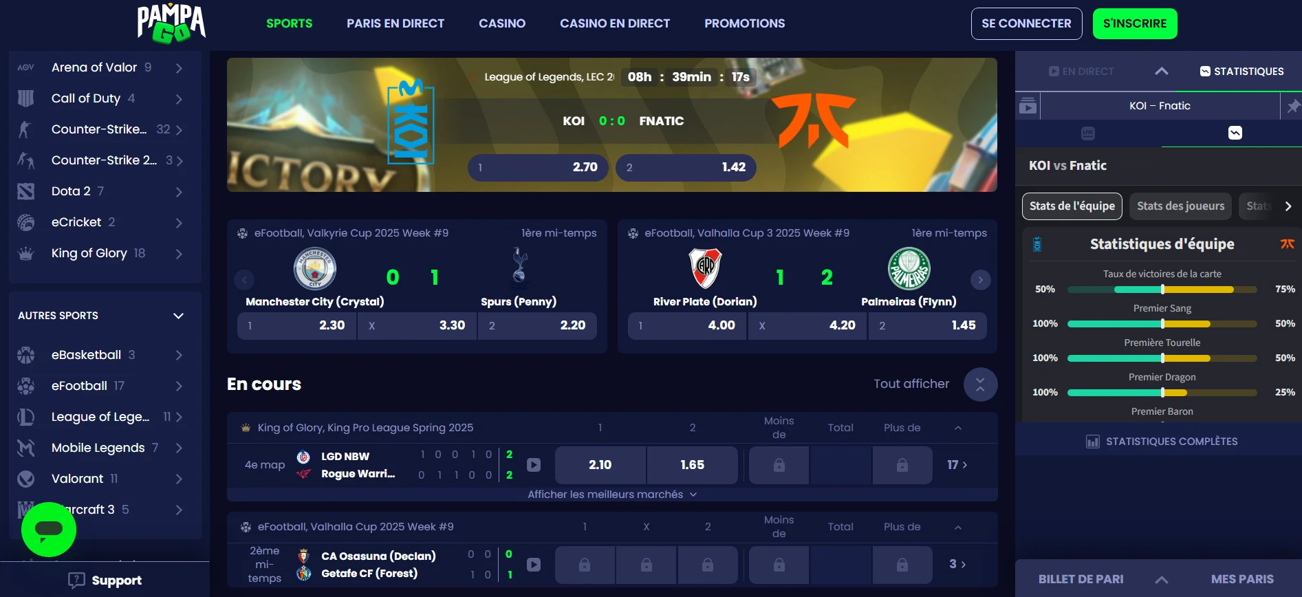 L'Esport sur Pampago