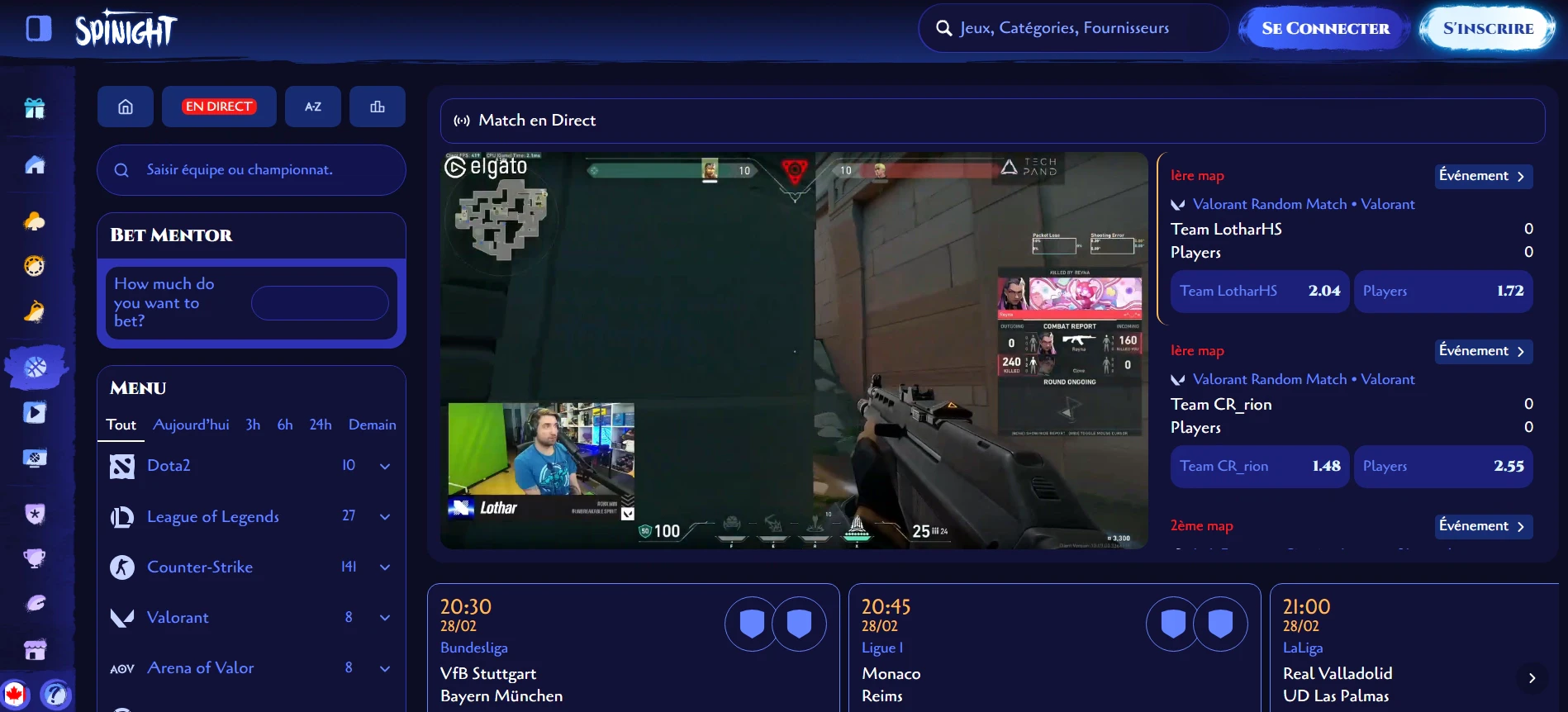 L'Esport sur Spinight