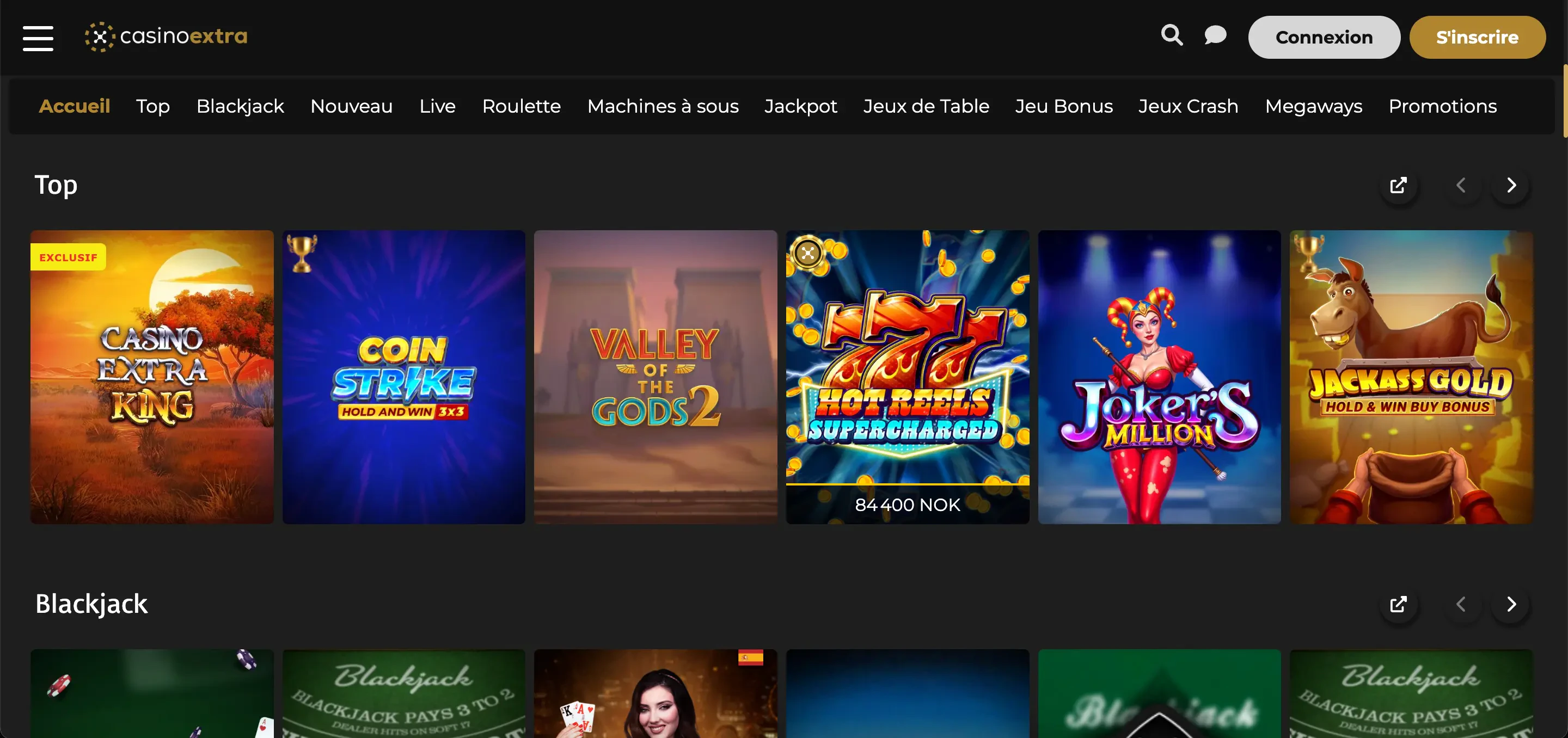 Casino Extra neosurf