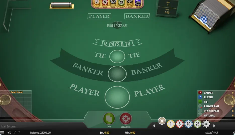mini-baccarat
