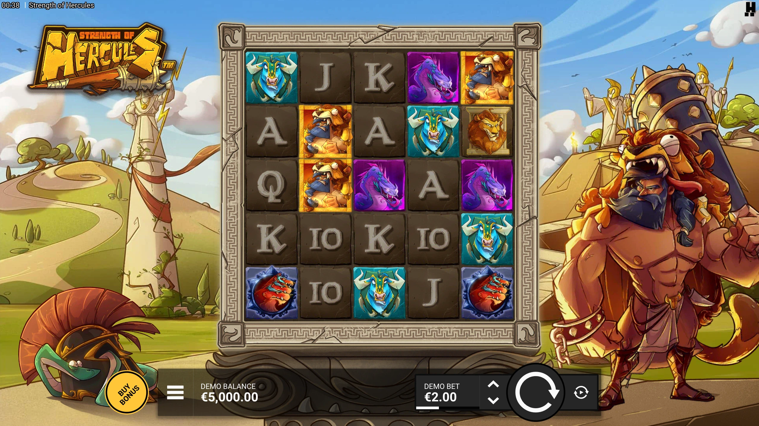 aire de jeu strength of hercules