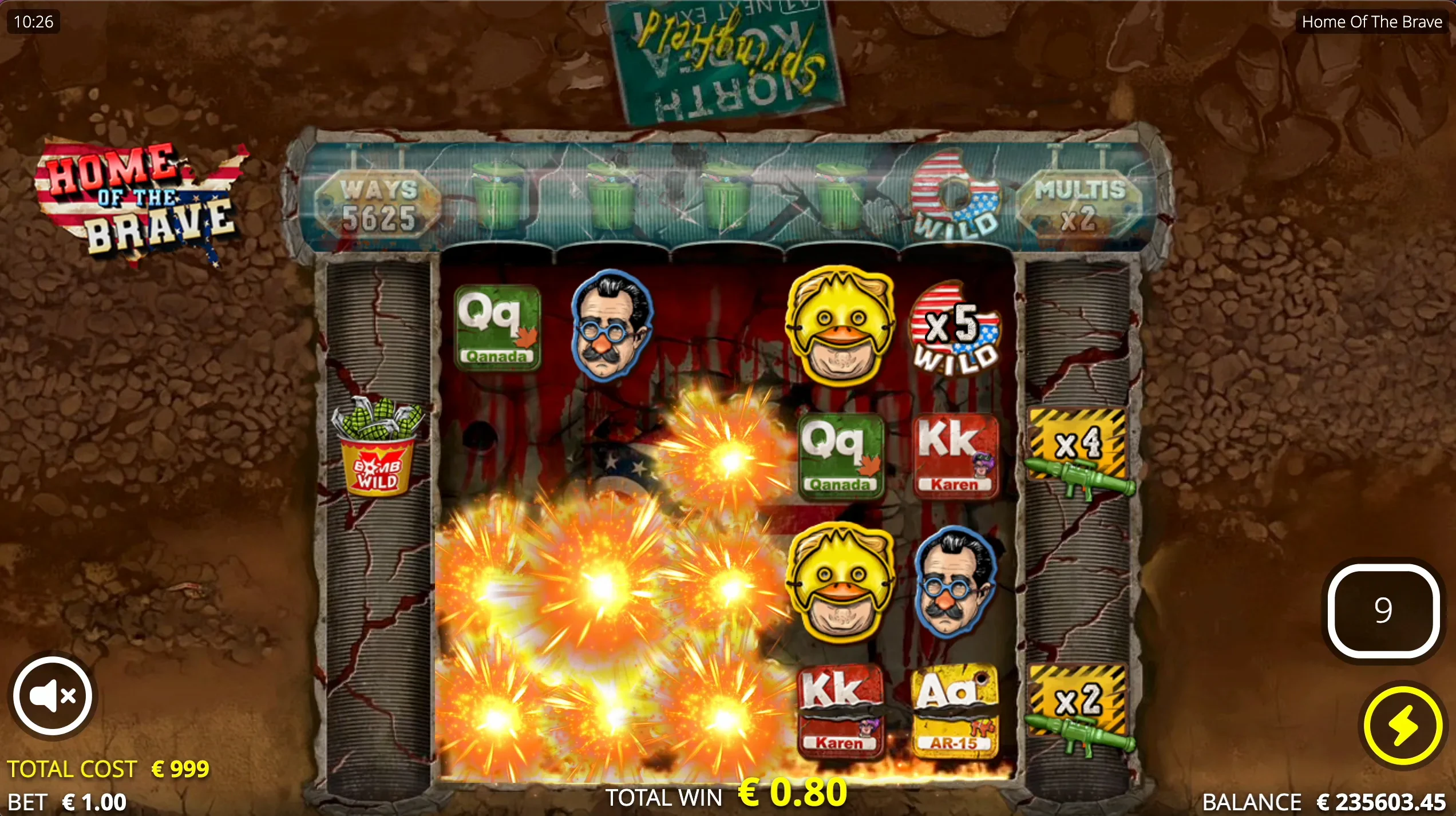 xbomb sur home of the brave
