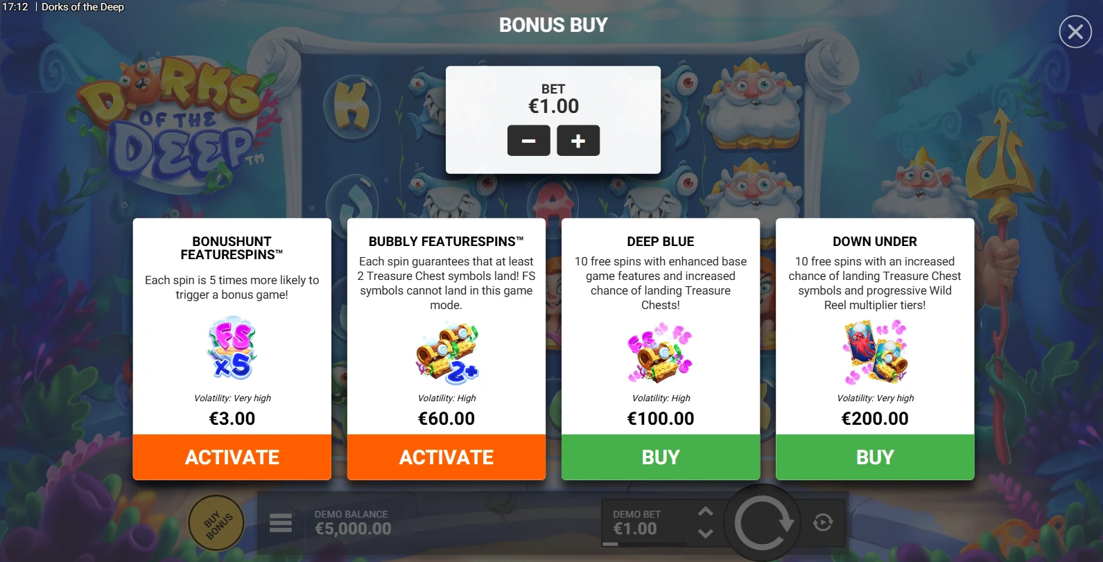 Acheter les fonctionnalités bonus