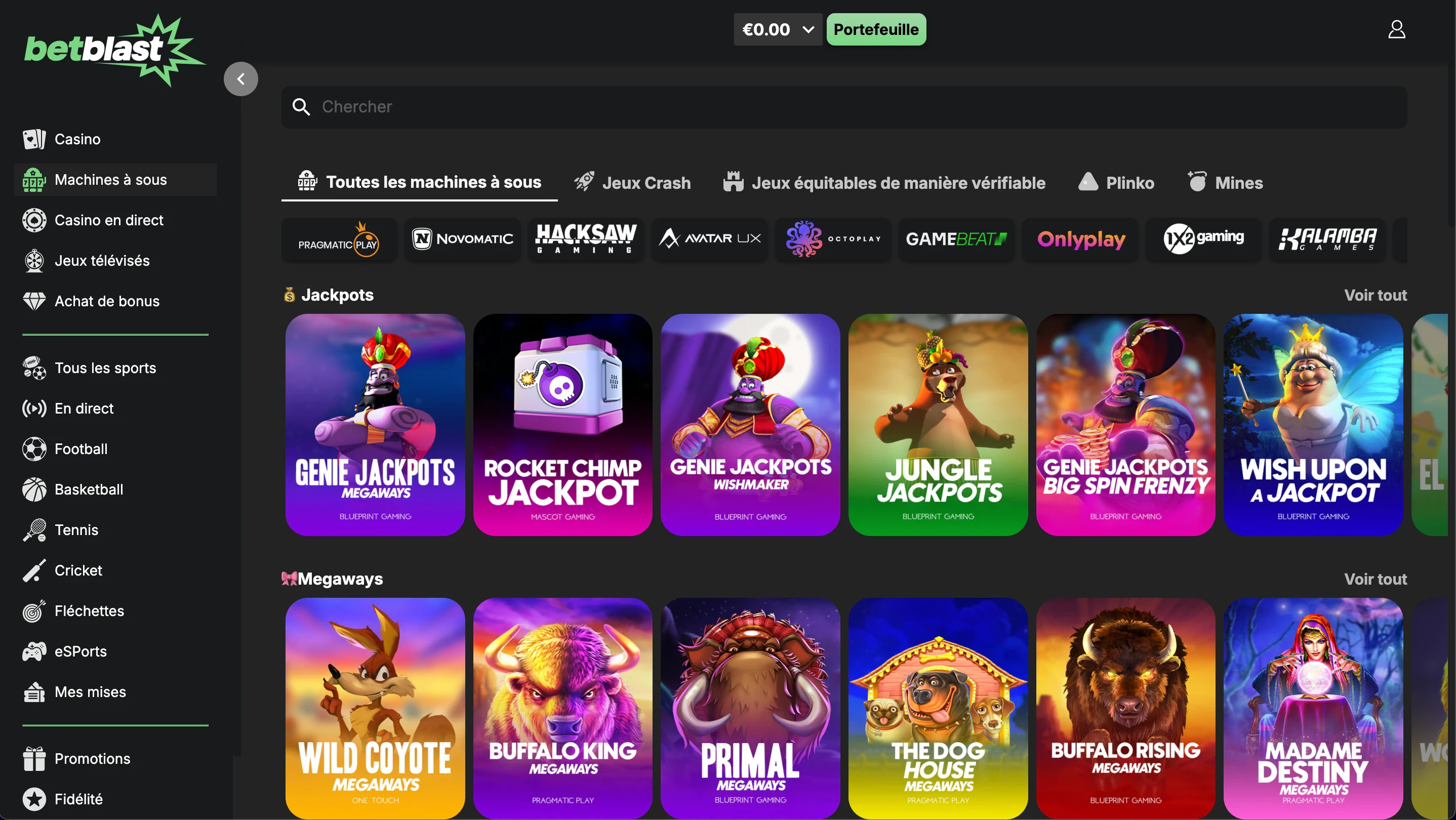 slots betblast
