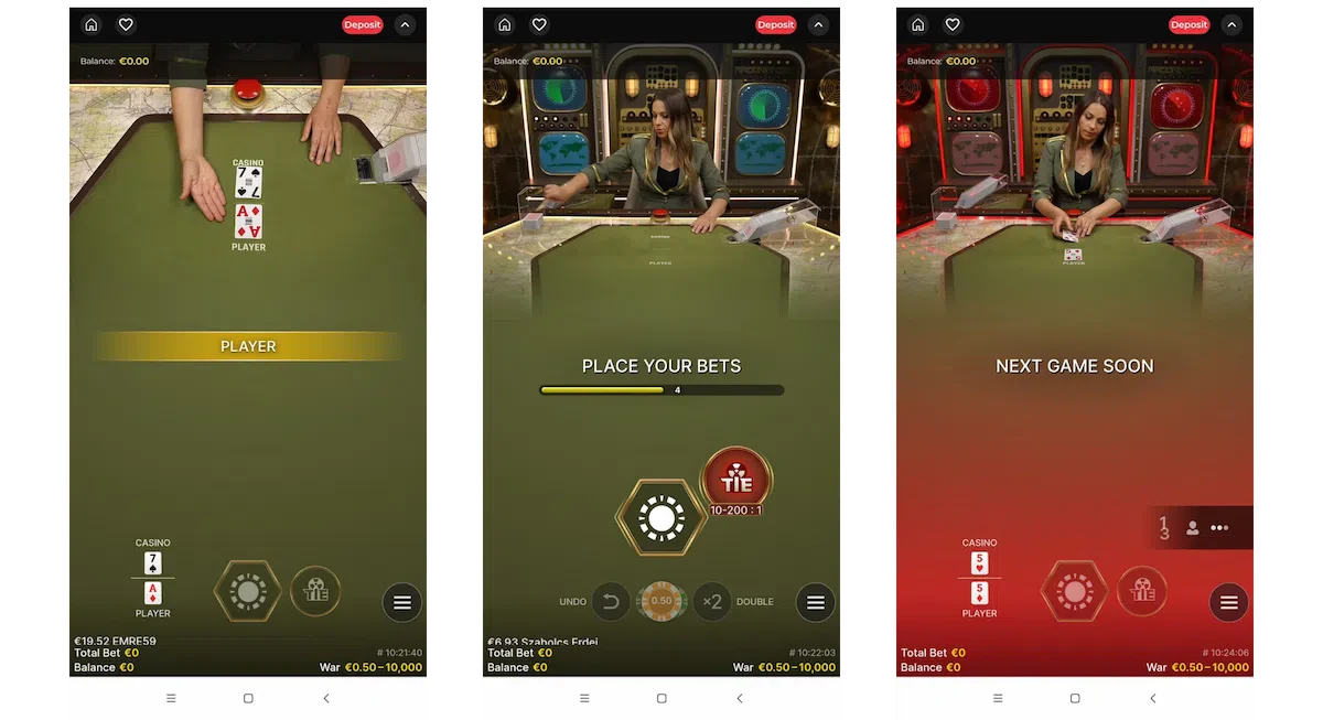 war live sur mobile