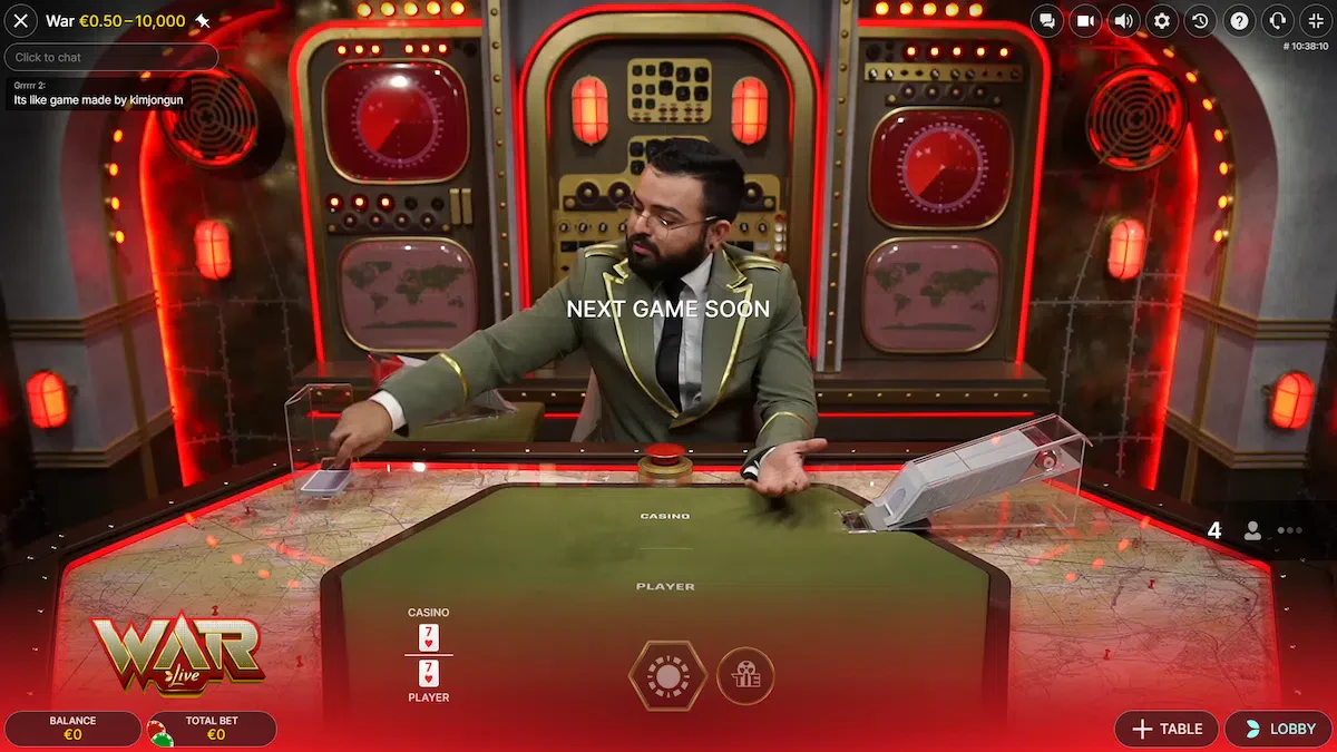 résultats du tie dans war live