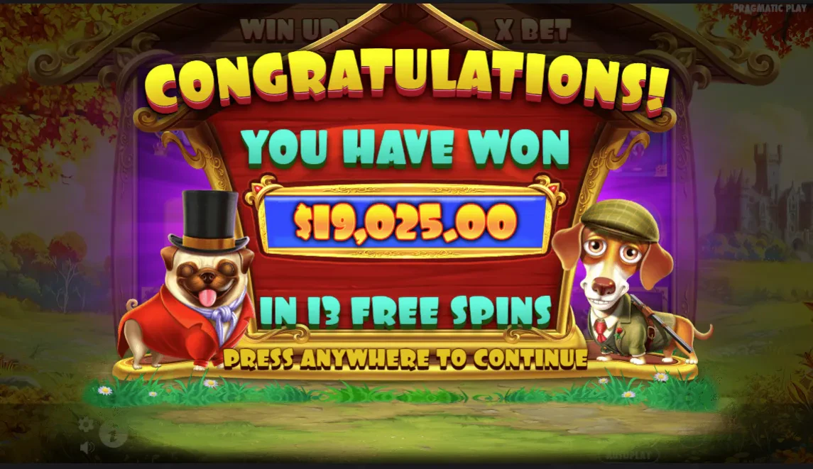 big win sur the dog house royal hunt